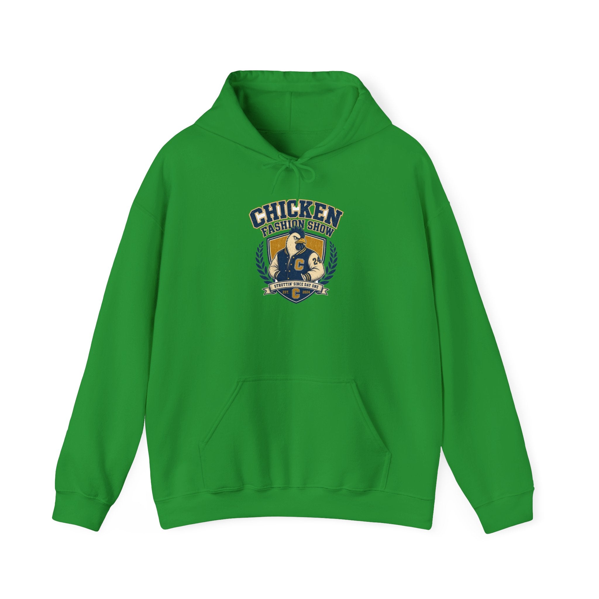 Chicken Fashion Show Varsity Hoodie