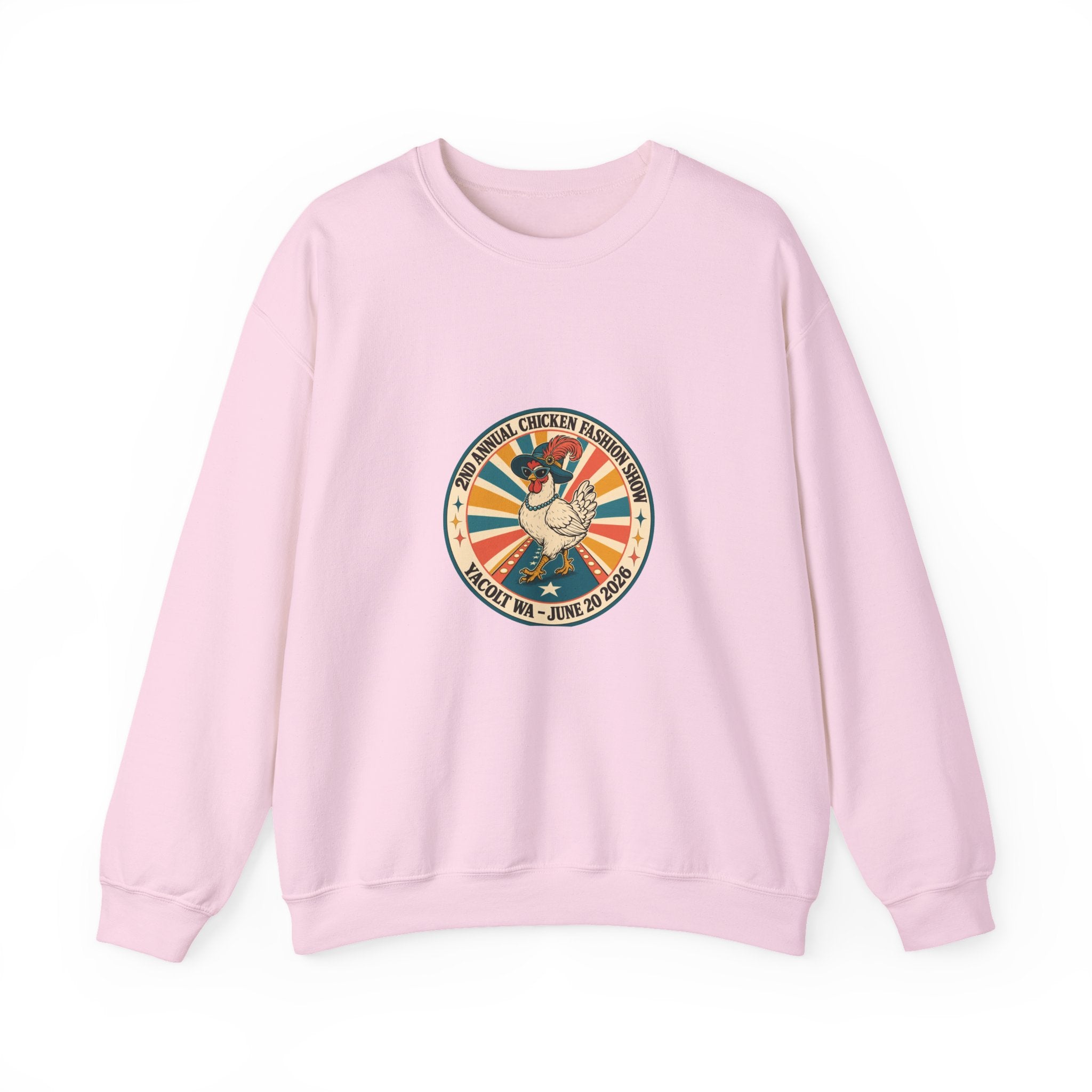 2nd Annual Chicken Fashion Show 2026 Crewneck Sweatshirt