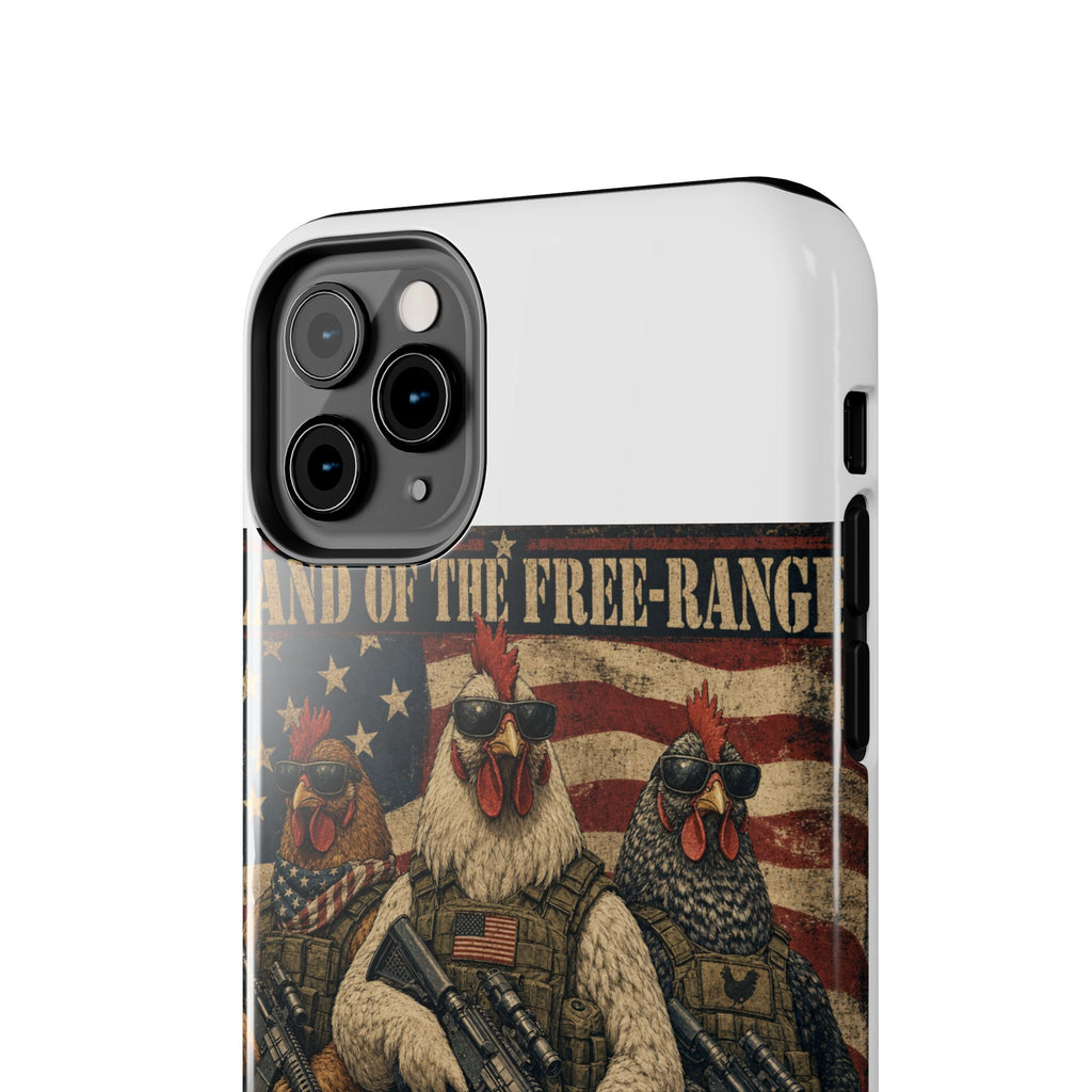 Land of the Free-Range Tough Phone Case