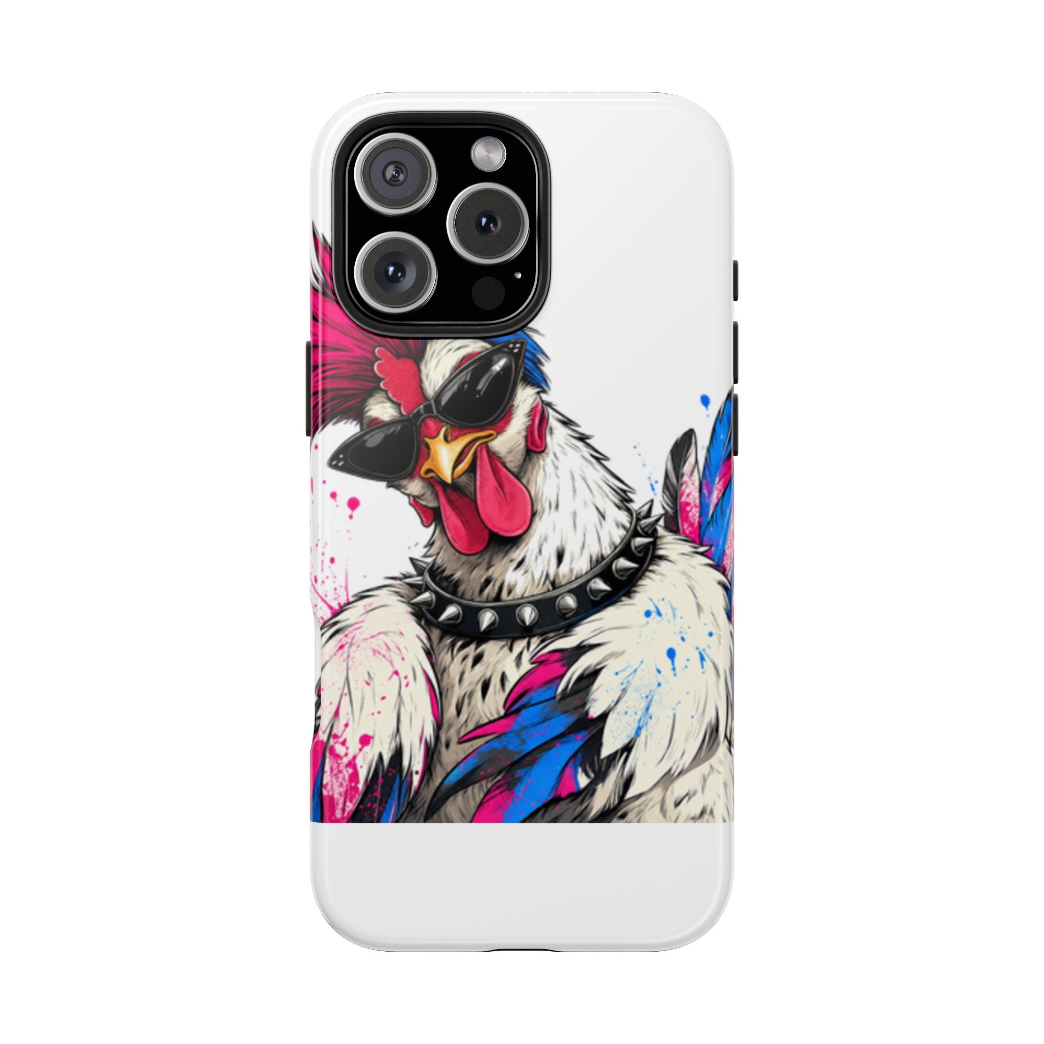Punk Rockstar Hen Tough Phone Case