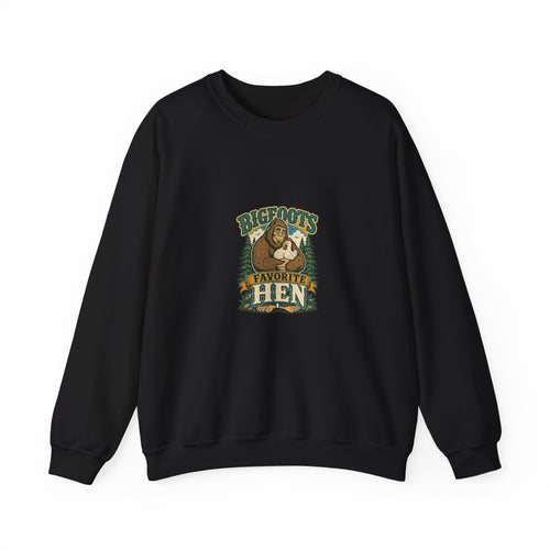 Bigfoot's Favorite Hen Crewneck Sweatshirt
