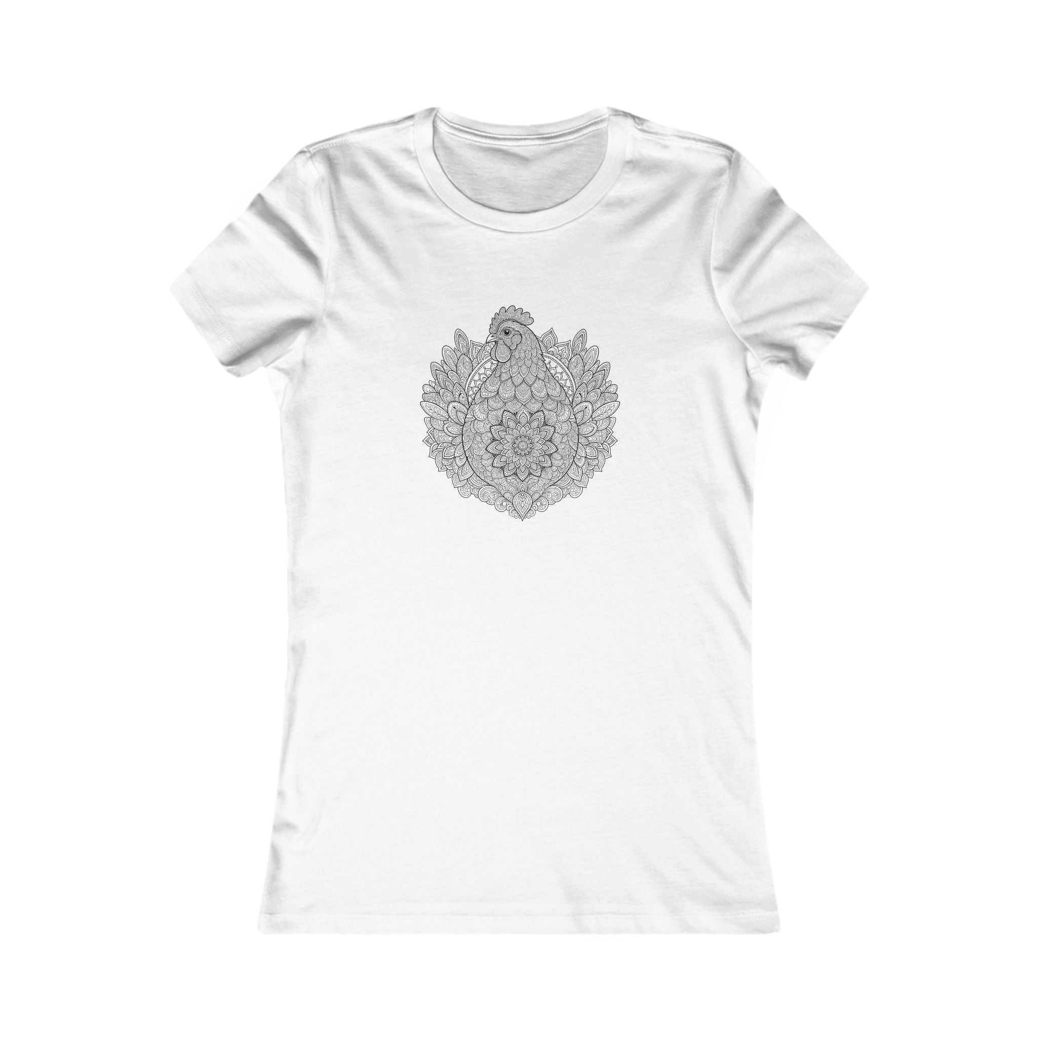 Mandala Hen Women's Tee