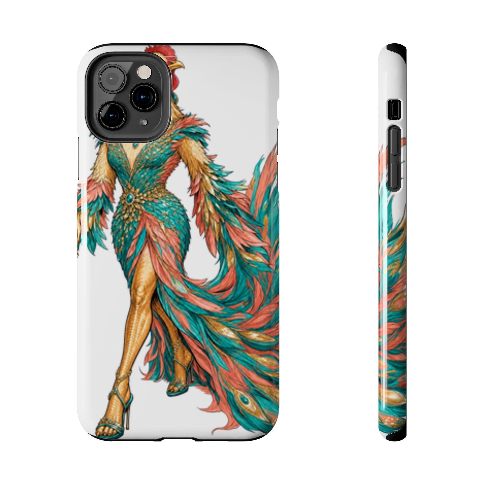 Runway Diva Hen Tough Phone Case
