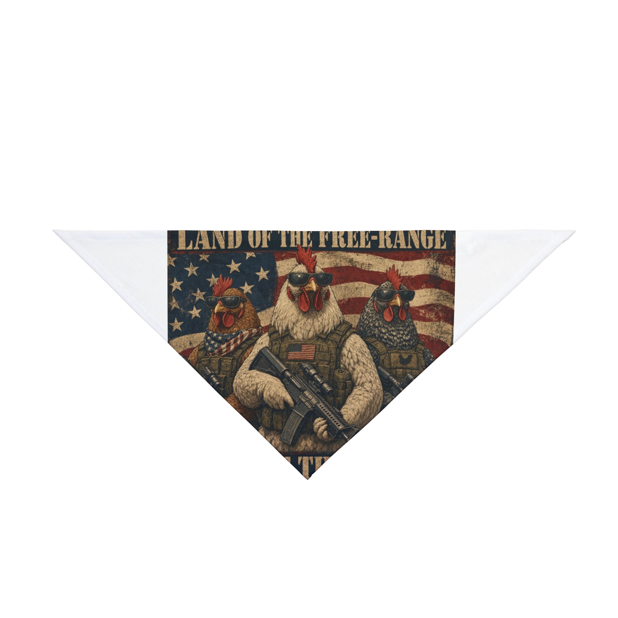 Land of the Free-Range Pet Bandana