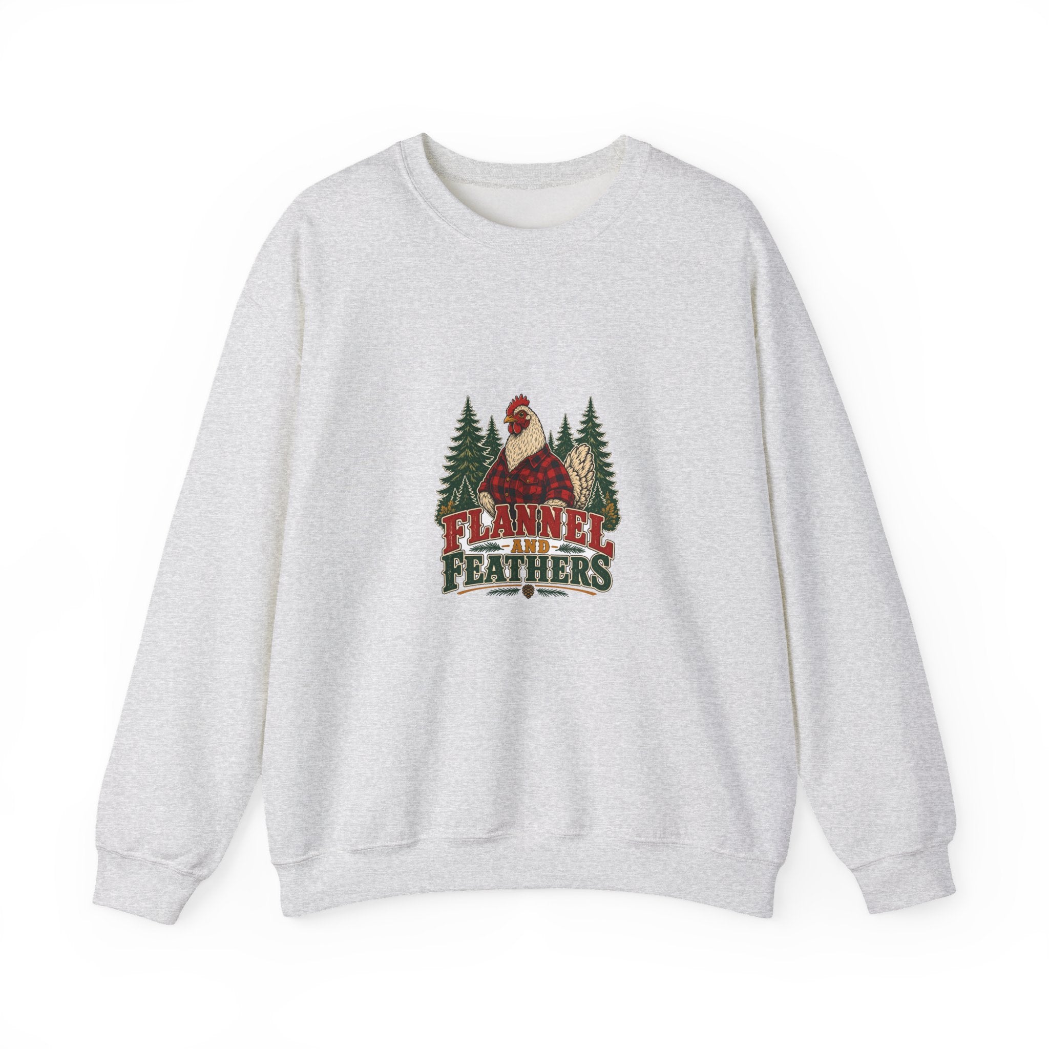 Flannel & Feathers Crewneck Sweatshirt