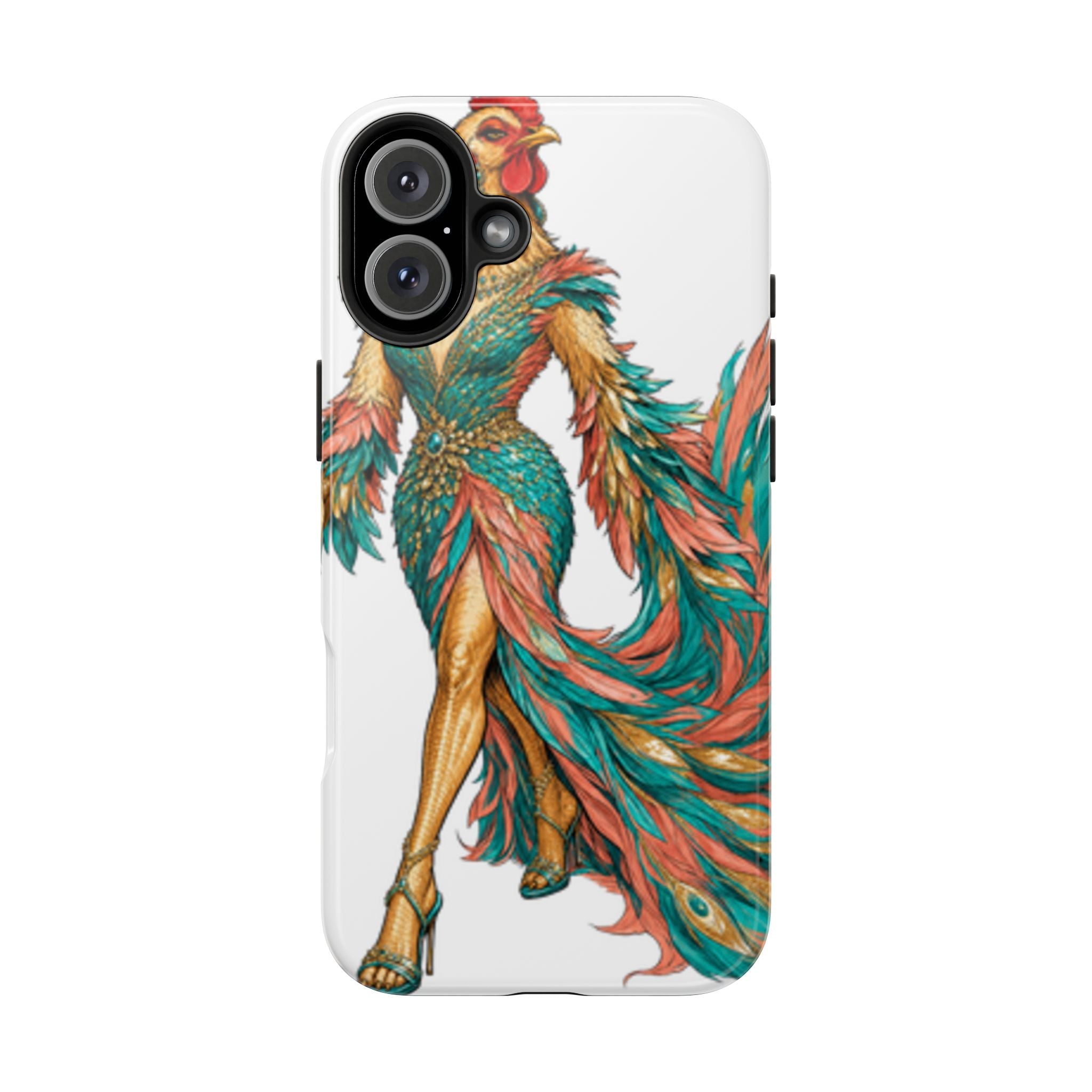 Runway Diva Hen Tough Phone Case