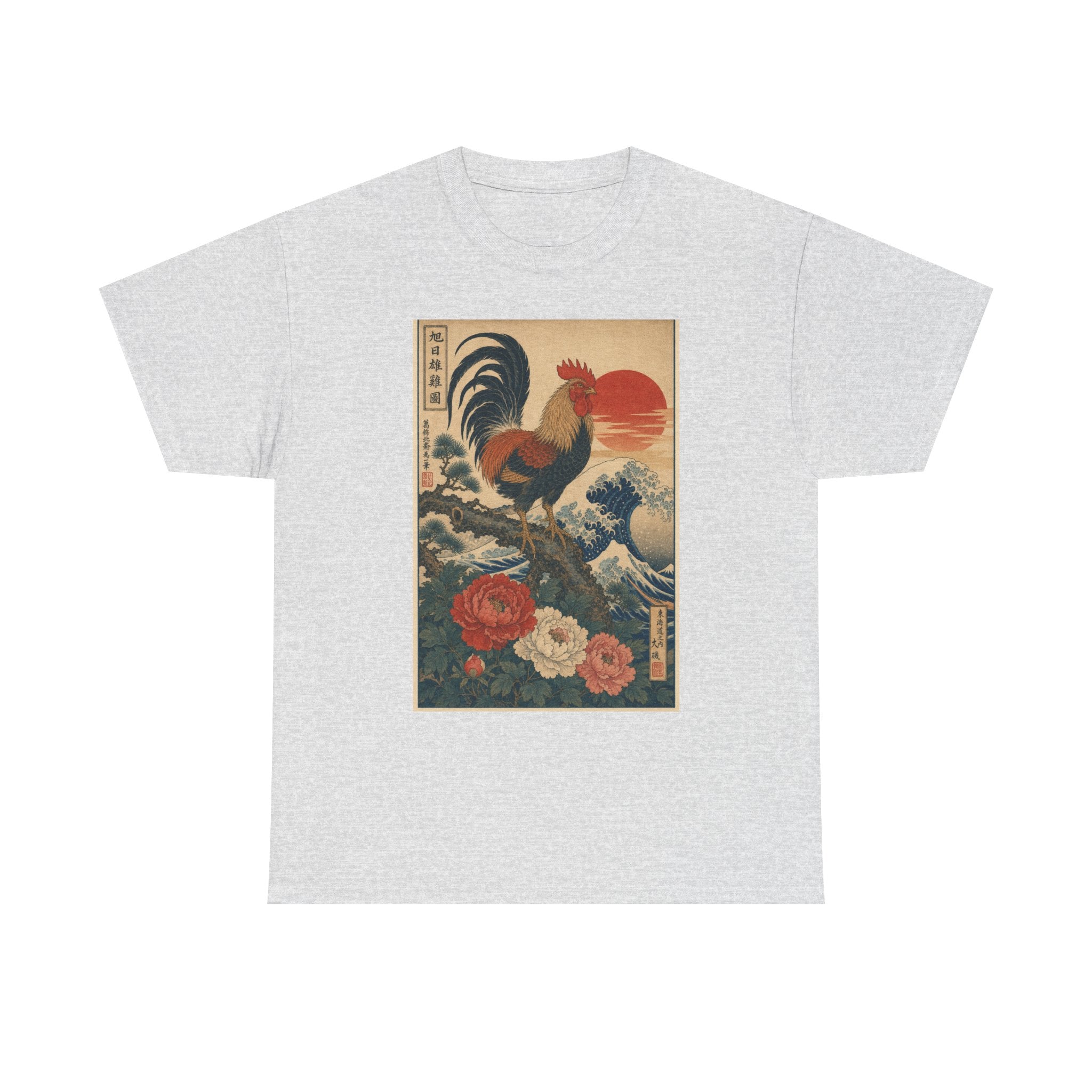 Ukiyo-e Rooster Tee