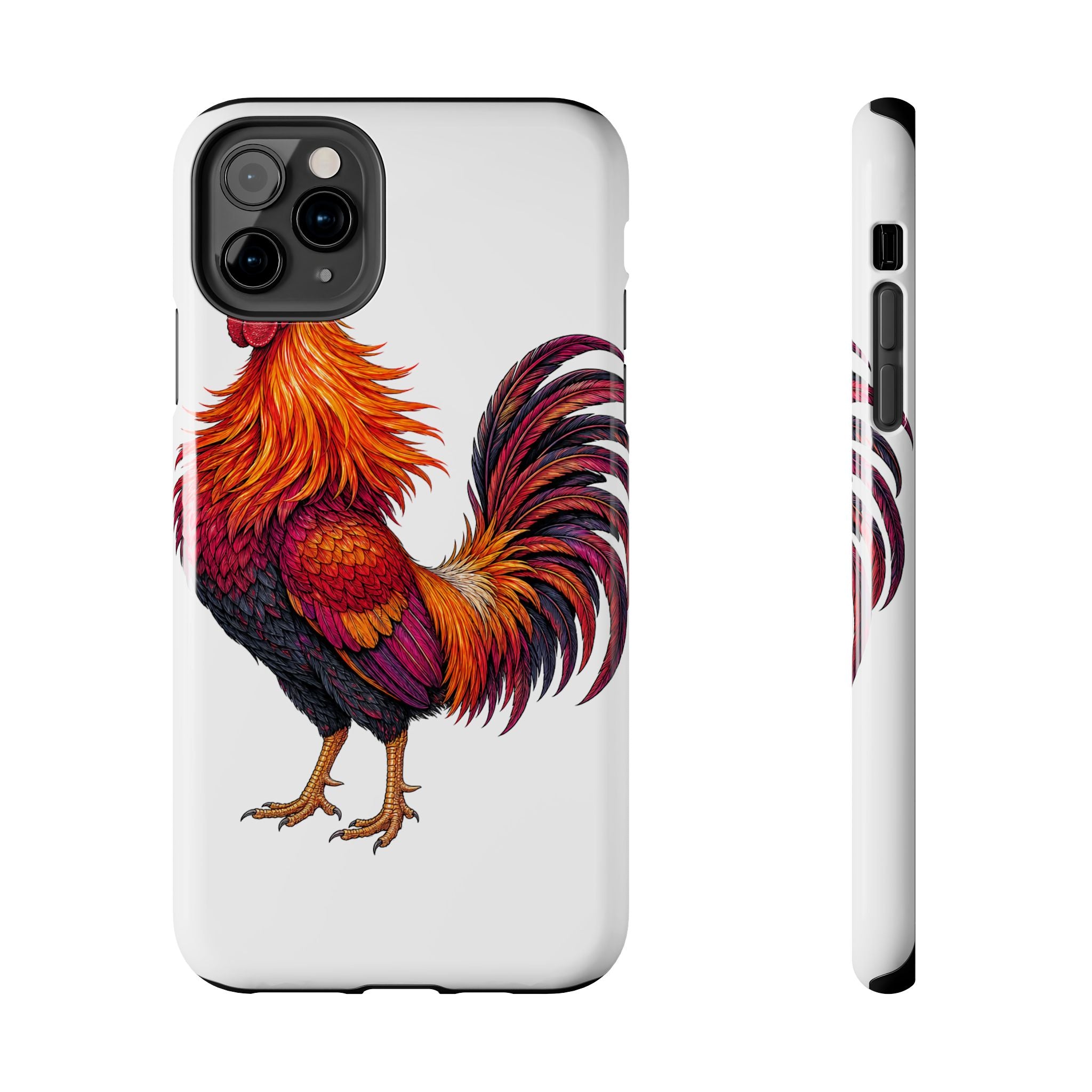 Sunrise Rooster Tough Phone Case