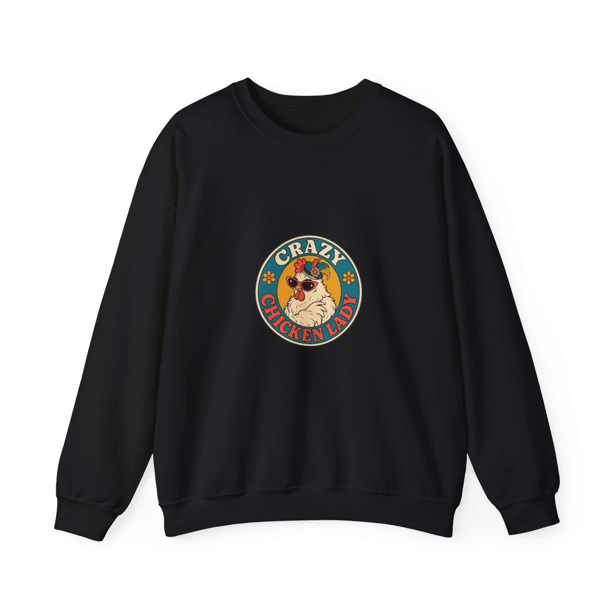Crazy Chicken Lady Crewneck Sweatshirt