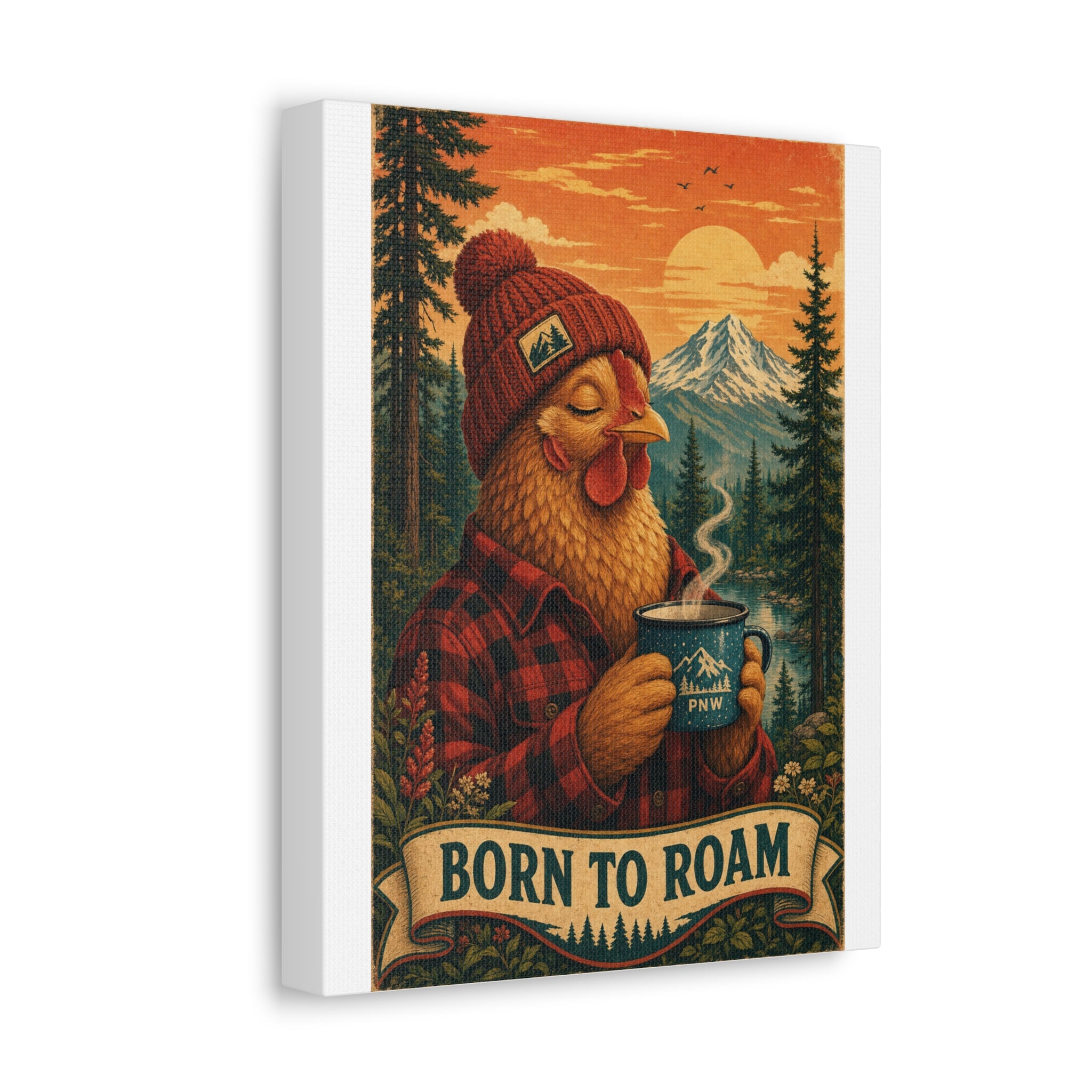 Born to Roam Canvas