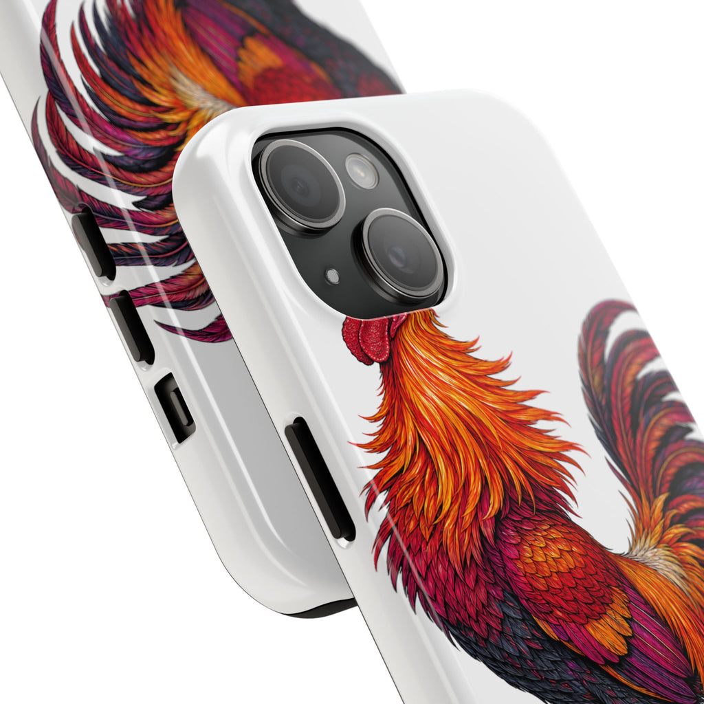 Sunrise Rooster Tough Phone Case