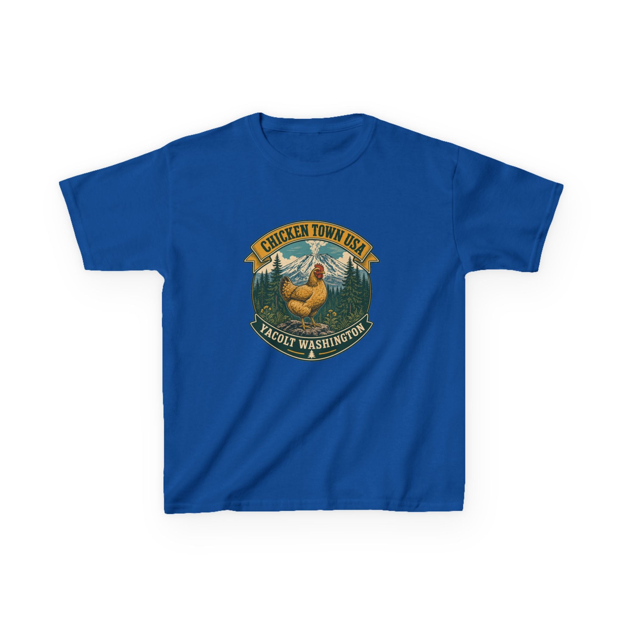 Chicken Town USA - Yacolt WA Kids Tee