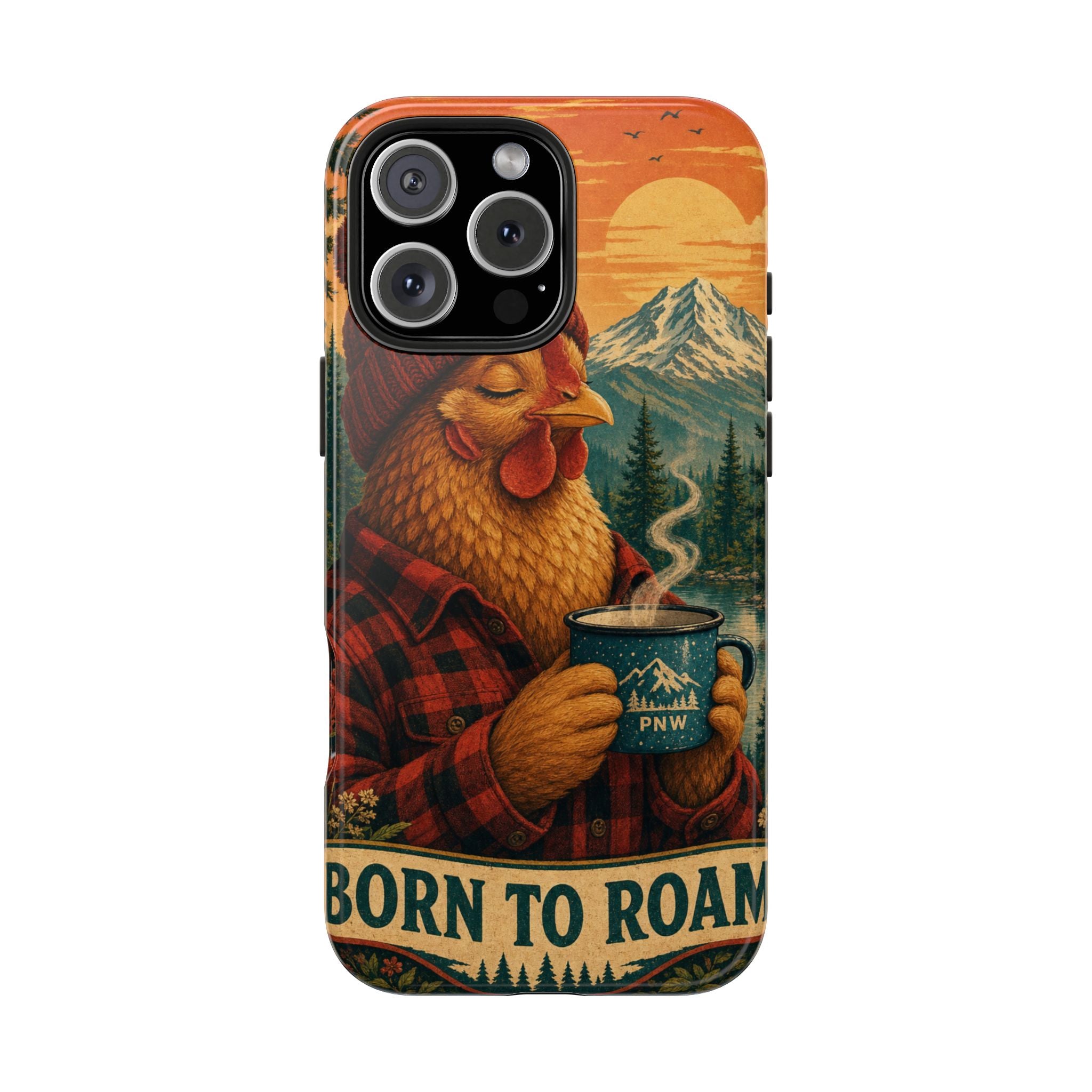 Born to Roam Tough Phone Case