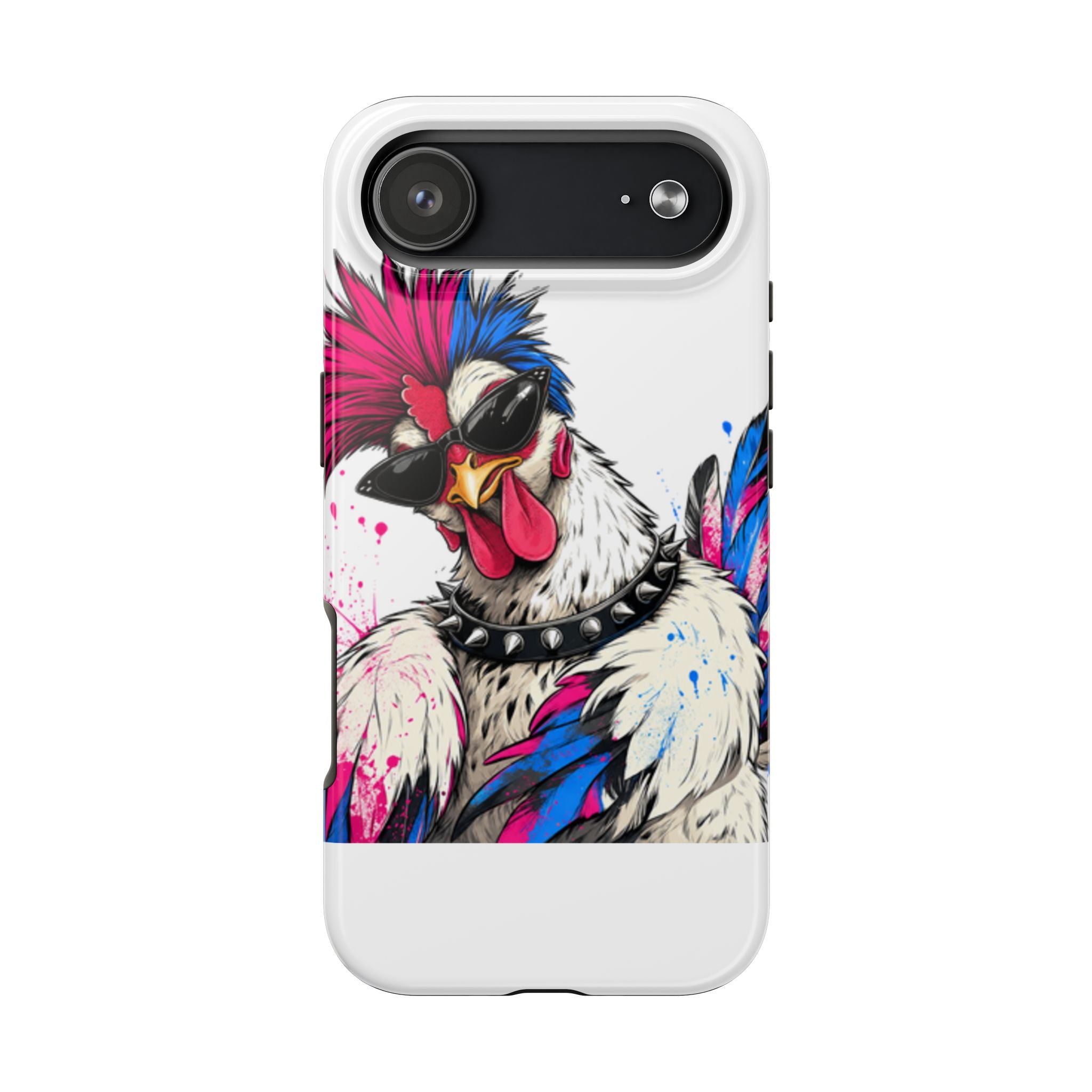 Punk Rockstar Hen Tough Phone Case