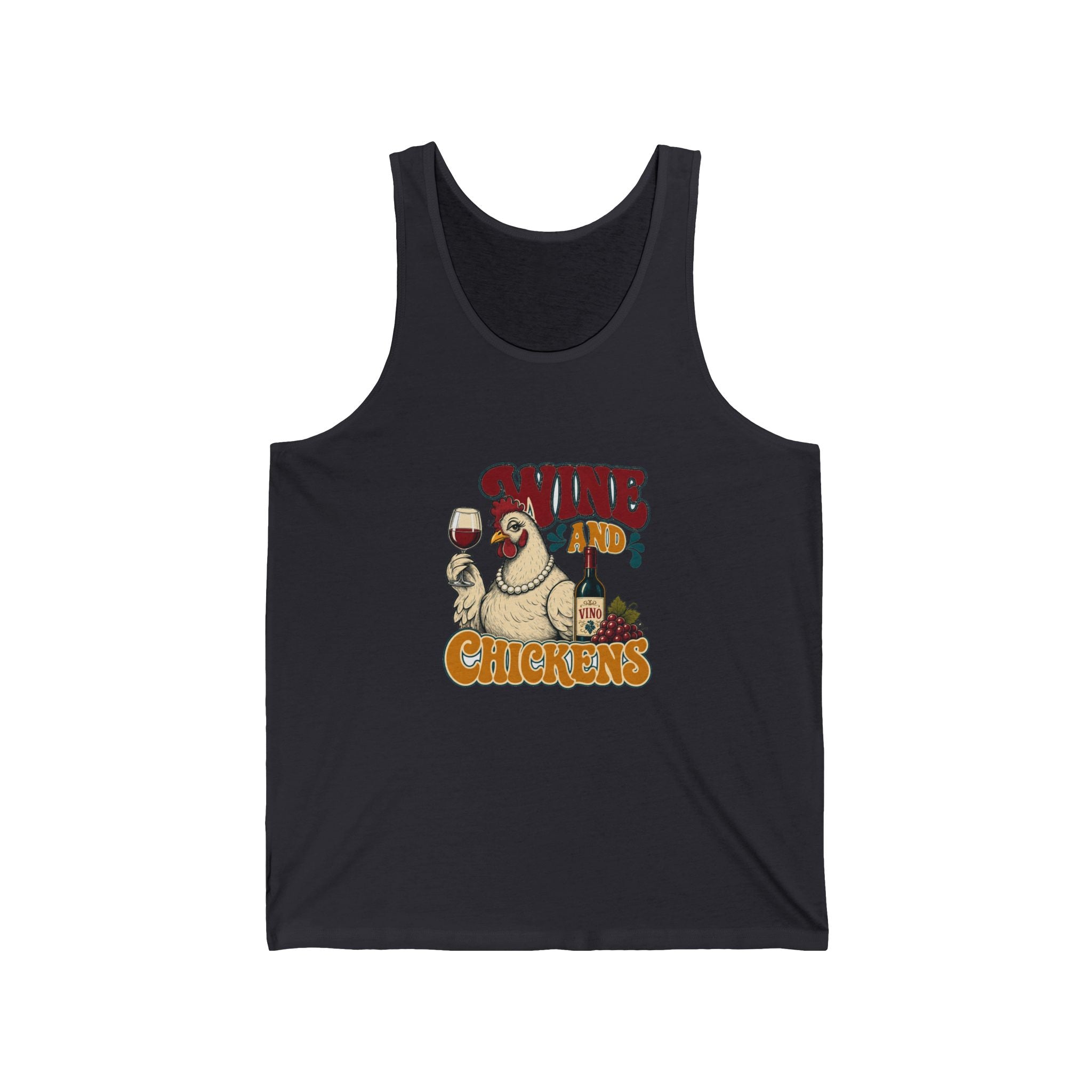 Wine & Chickens Tank Top
