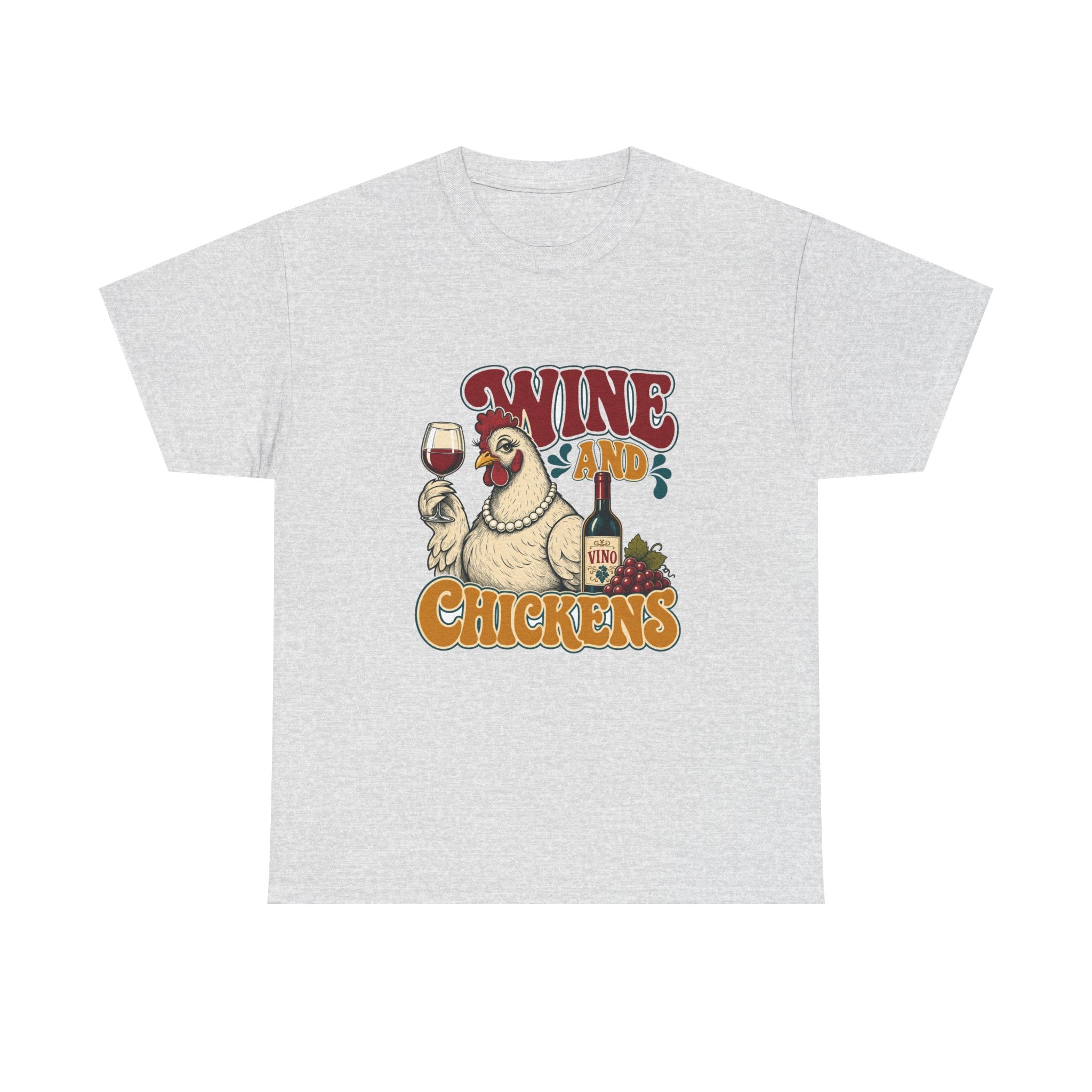 Wine & Chickens Tee