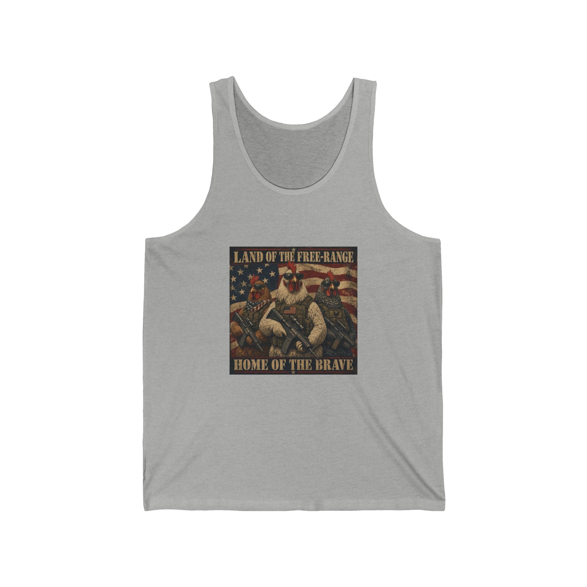Land of the Free-Range Tank Top