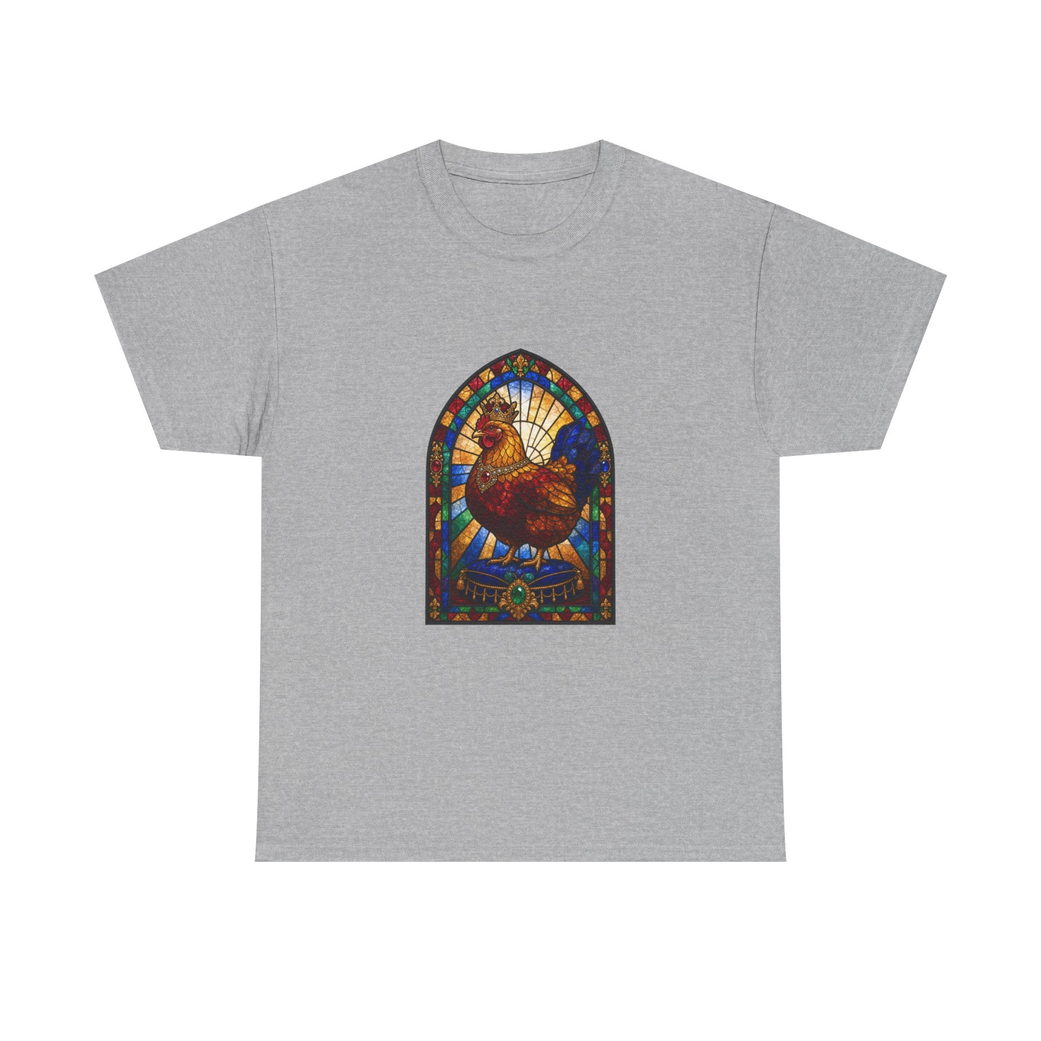 Stained Glass Hen Tee