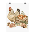 Farm Fresh Eggs Poster