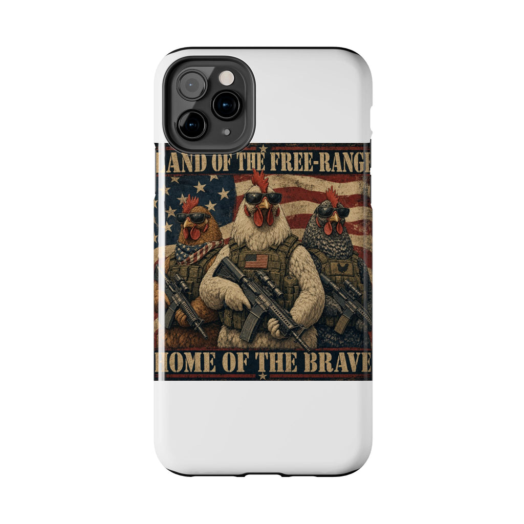 Land of the Free-Range Tough Phone Case