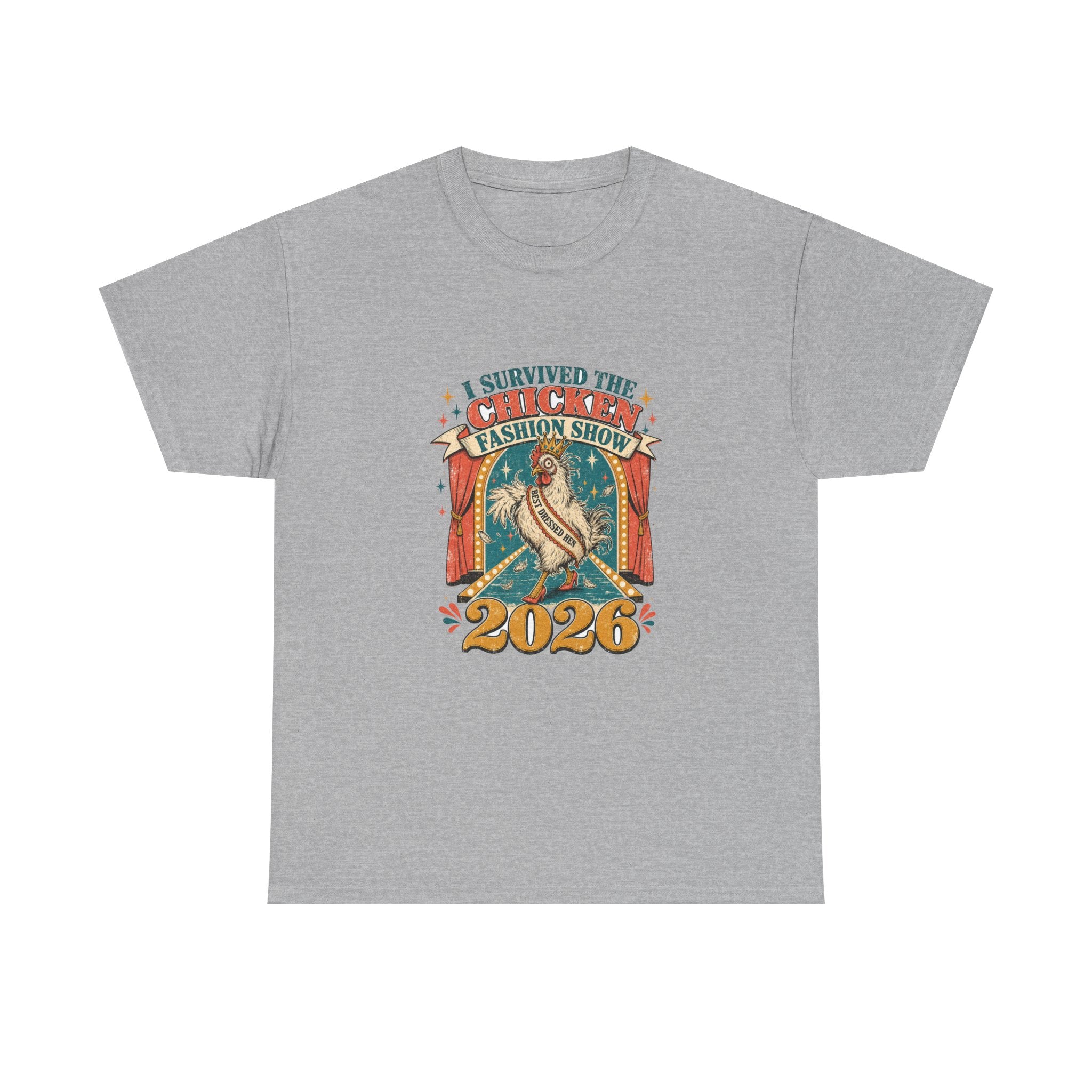 I Survived the Chicken Fashion Show 2026 Tee