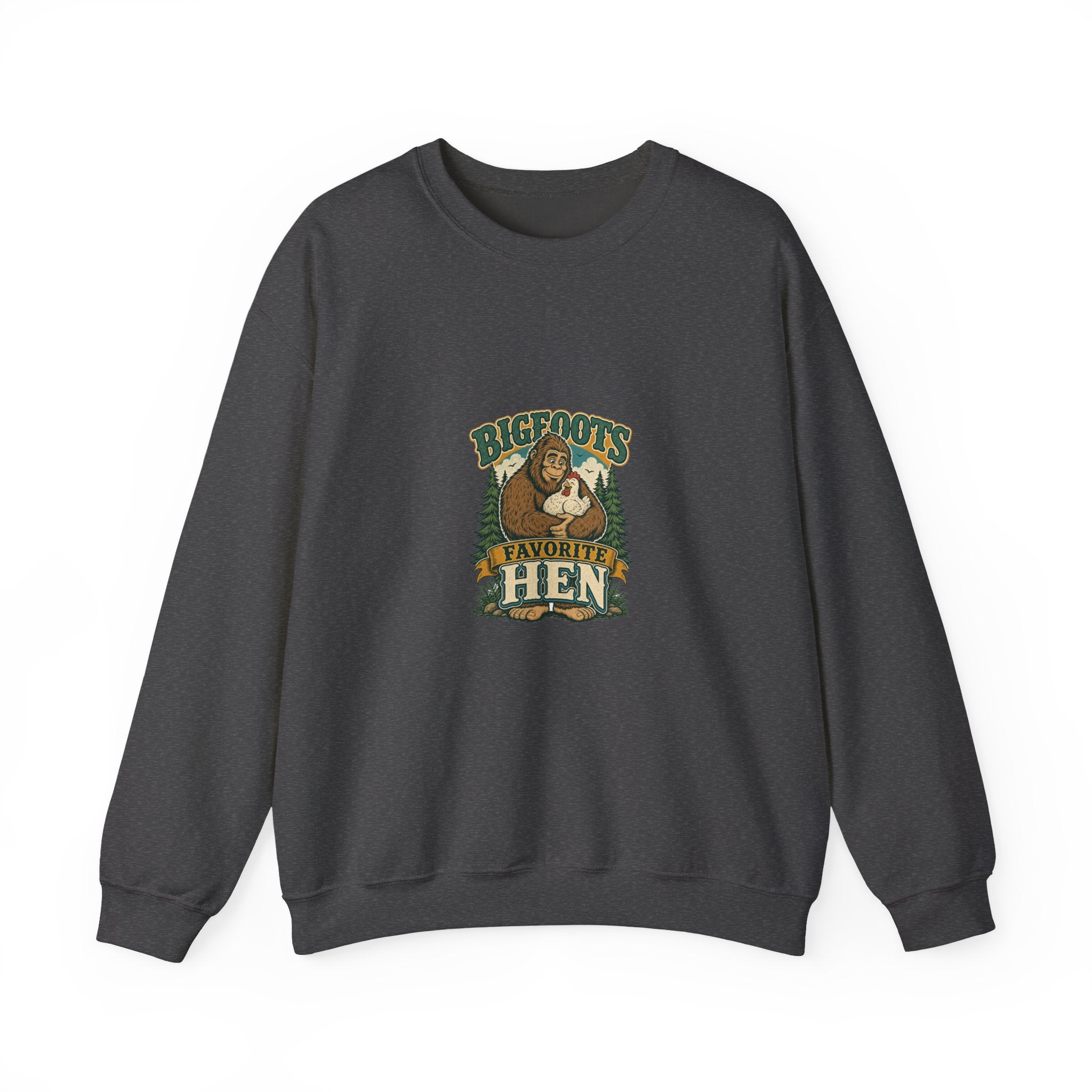 Bigfoot's Favorite Hen Crewneck Sweatshirt