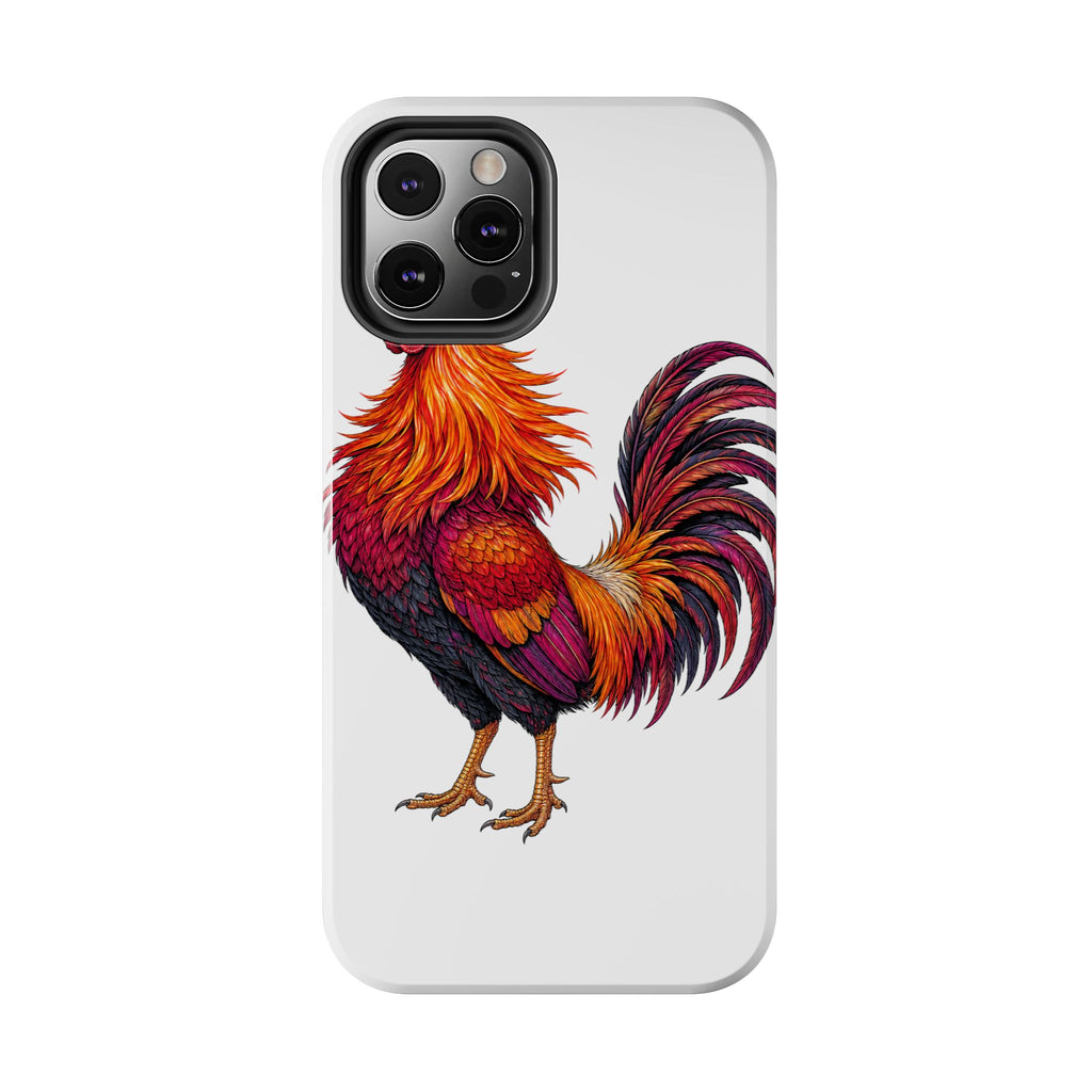 Sunrise Rooster Tough Phone Case