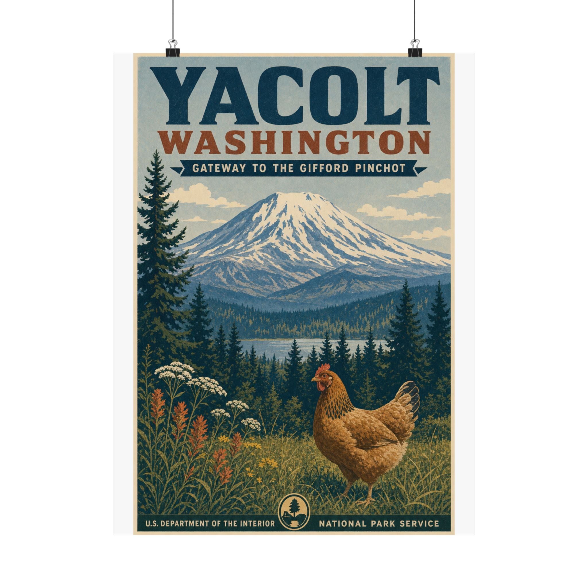 Yacolt Washington Poster