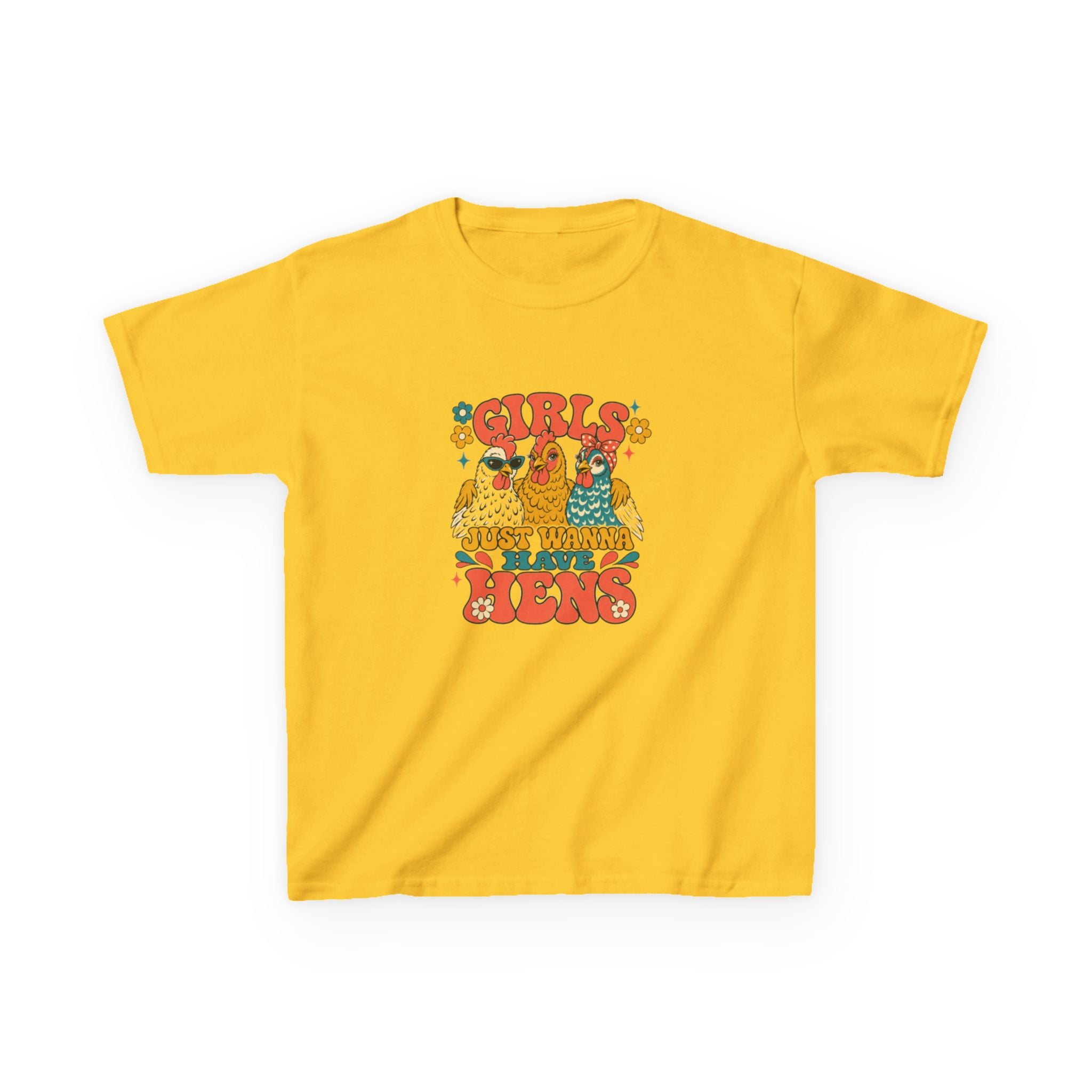 Girls Just Wanna Have Hens Kids Tee