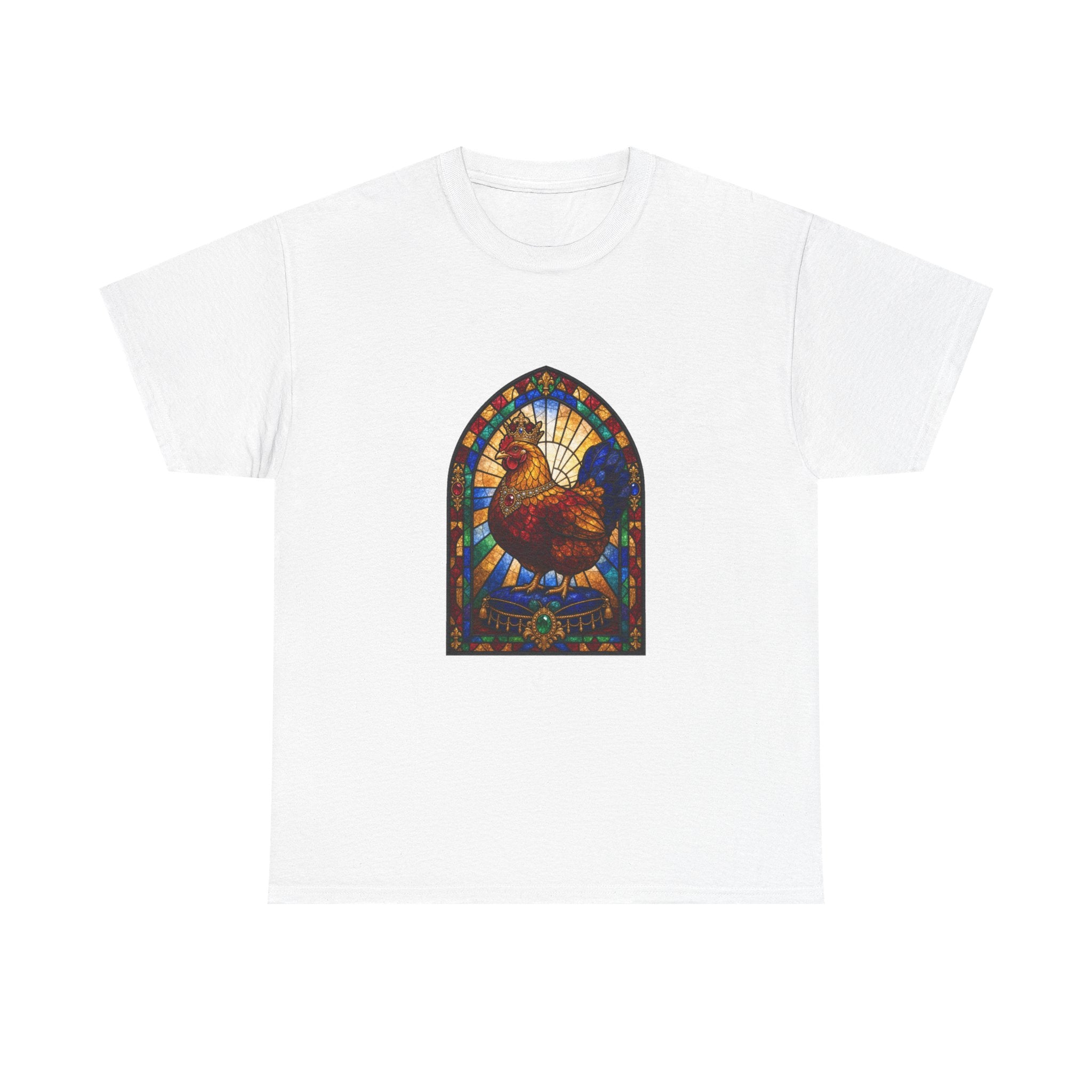 Stained Glass Hen Tee