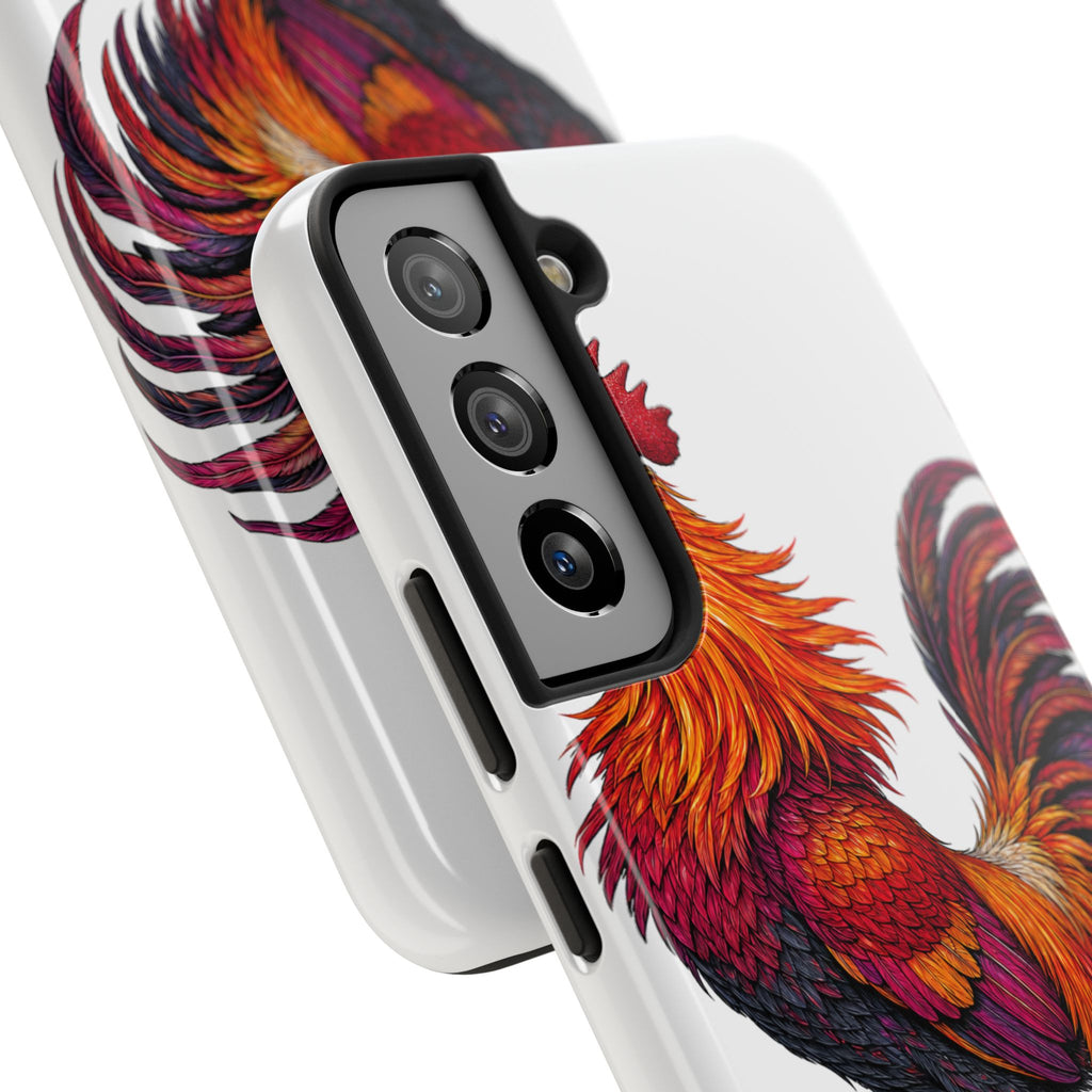 Sunrise Rooster Tough Phone Case