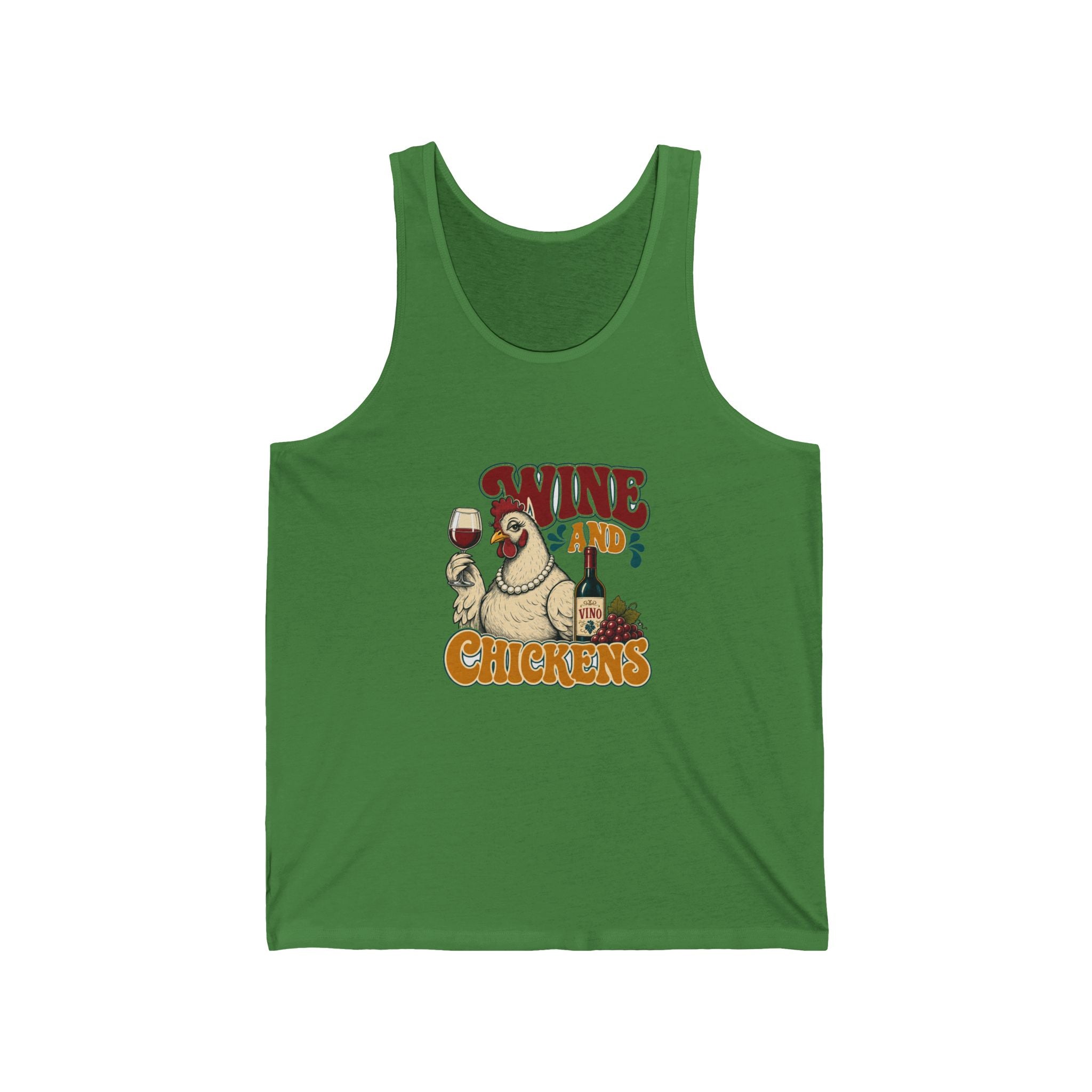 Wine & Chickens Tank Top