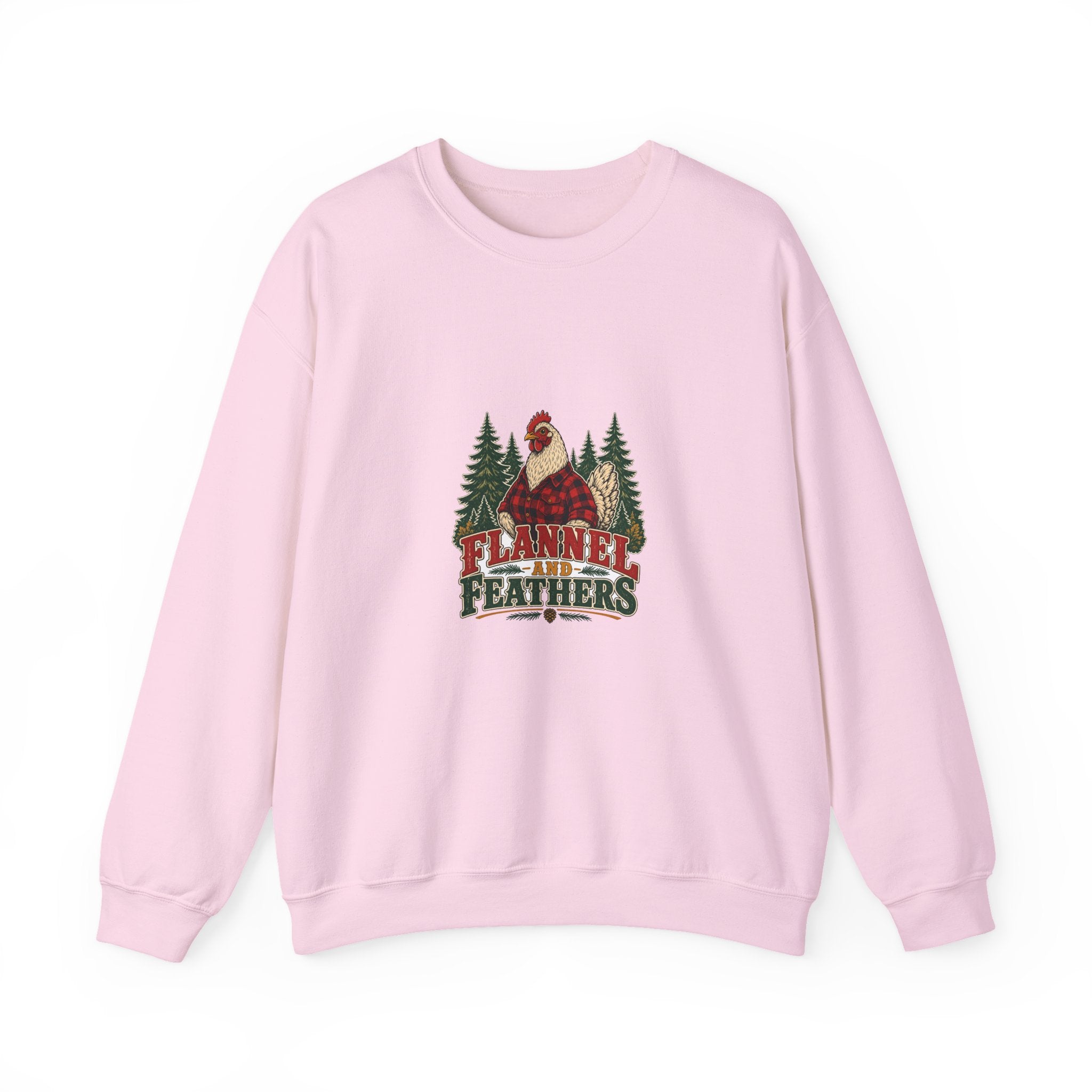 Flannel & Feathers Crewneck Sweatshirt