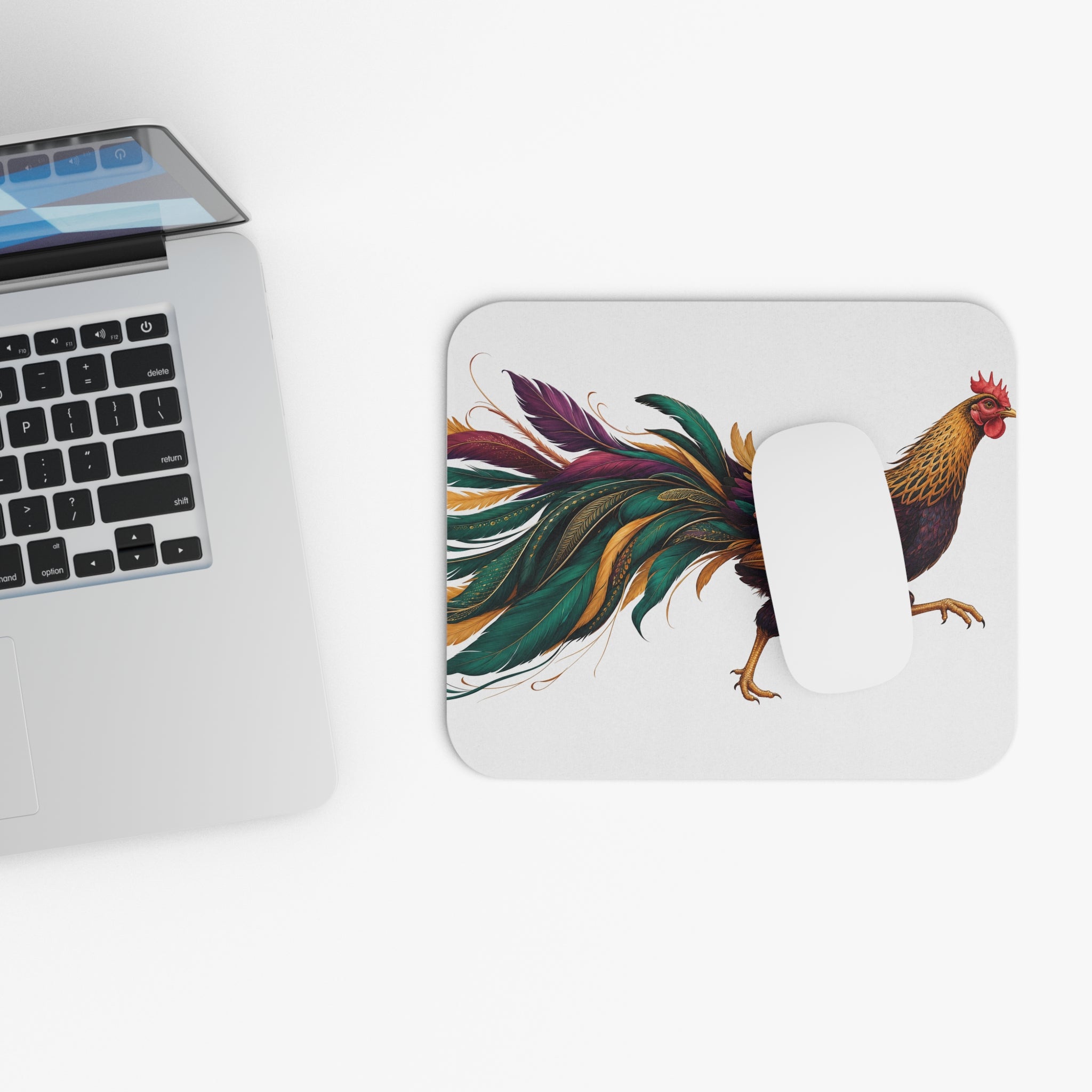 Strutting Hen Mouse Pad