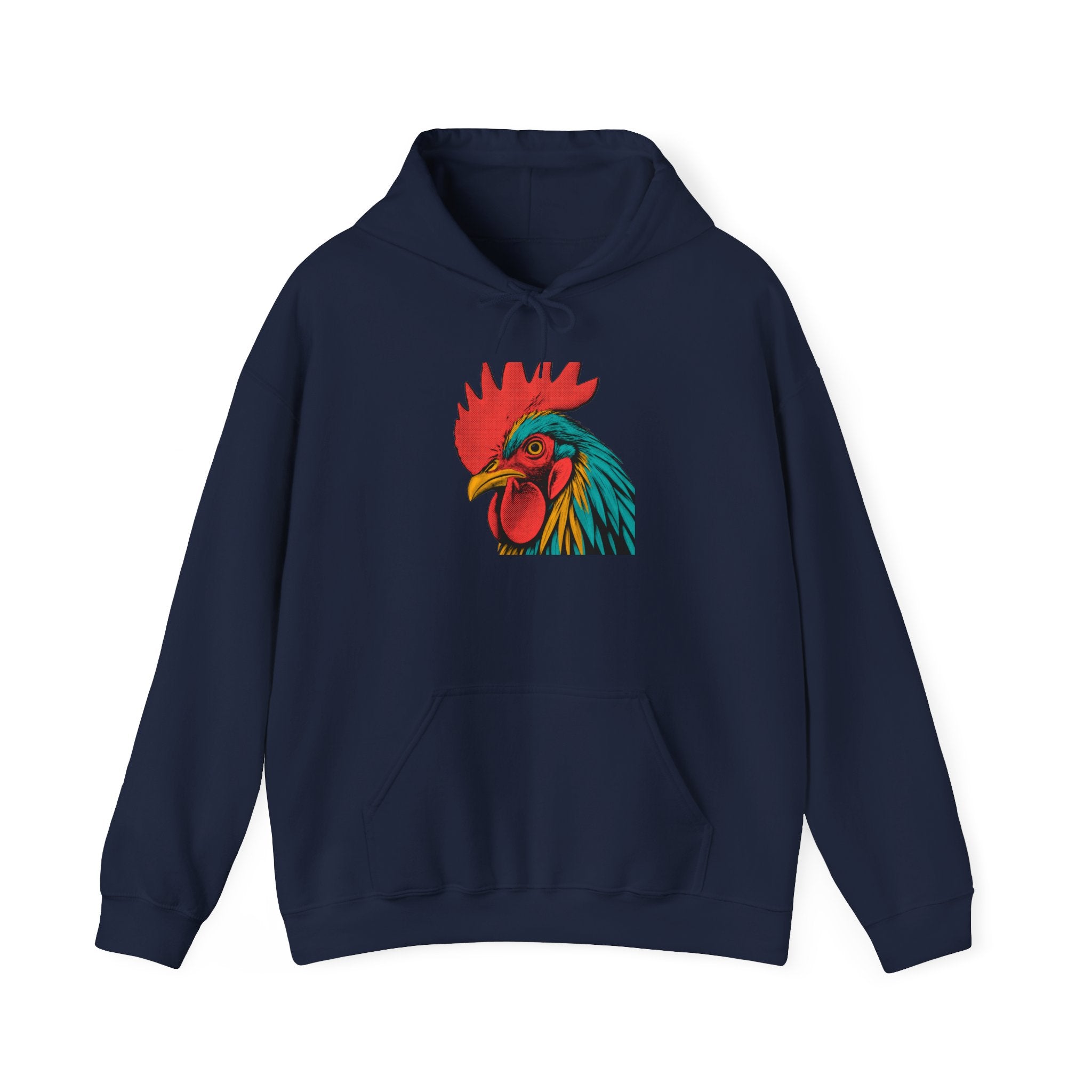 Pop Art Rooster Hoodie