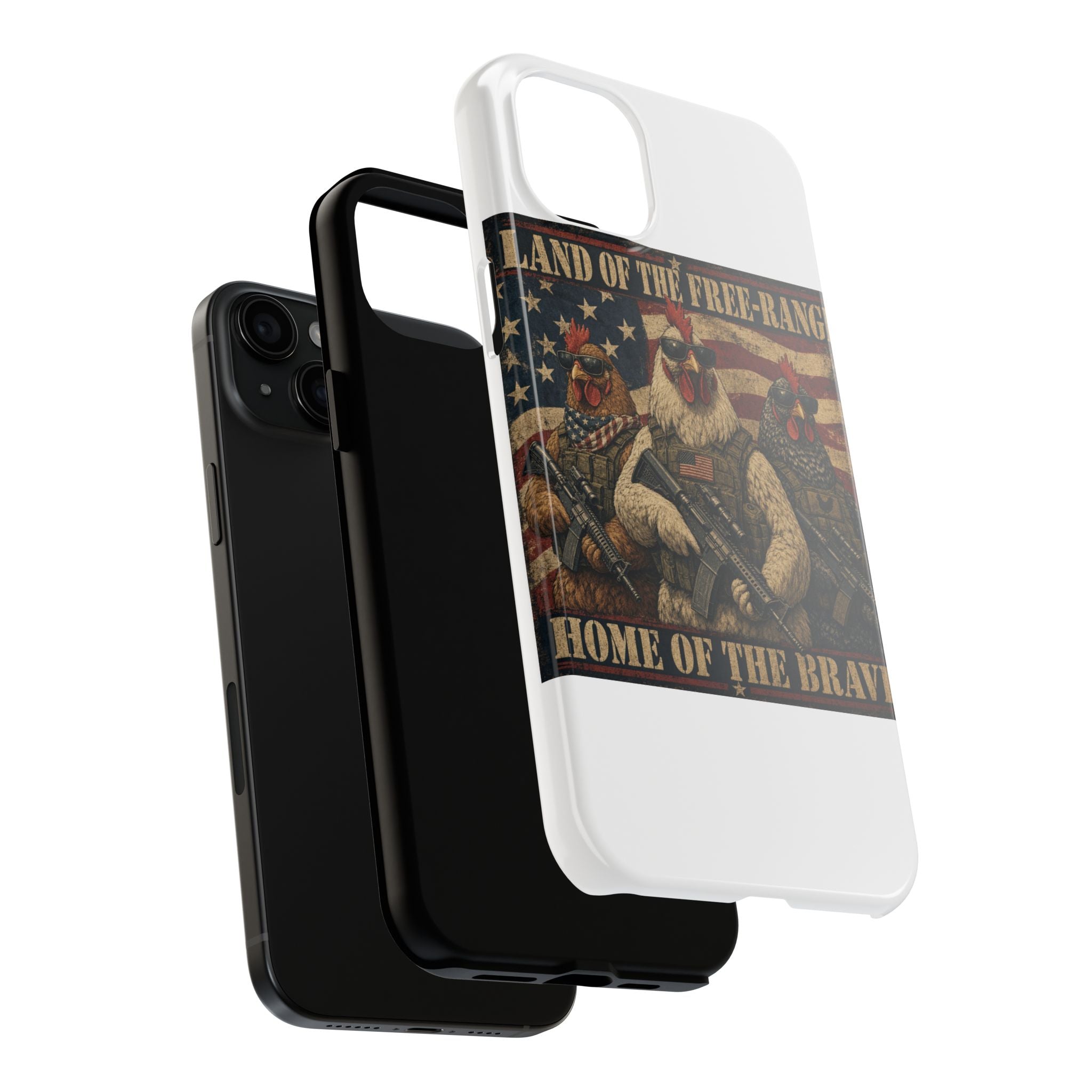 Land of the Free-Range Tough Phone Case