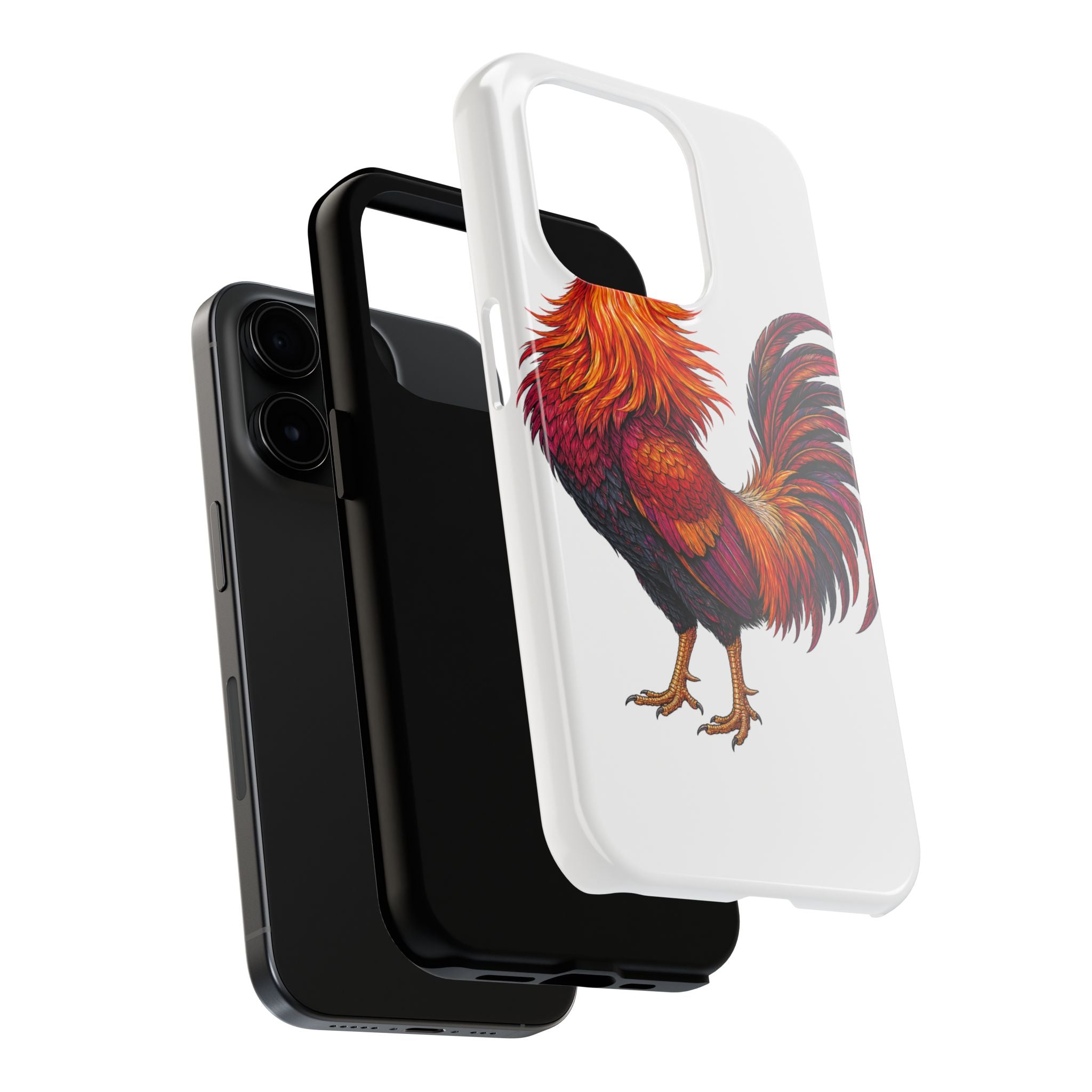 Sunrise Rooster Tough Phone Case