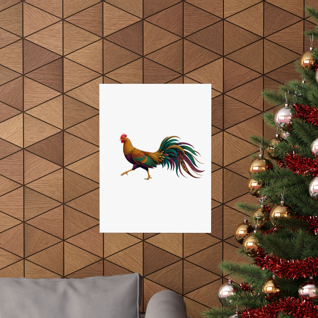 Strutting Hen Poster