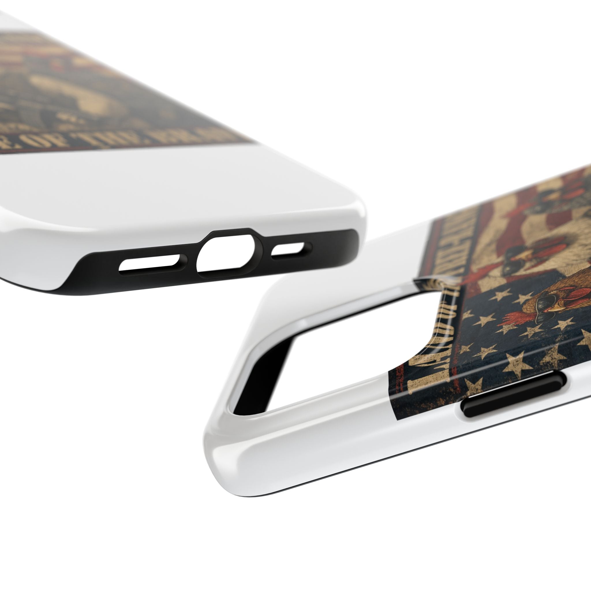 Land of the Free-Range Tough Phone Case