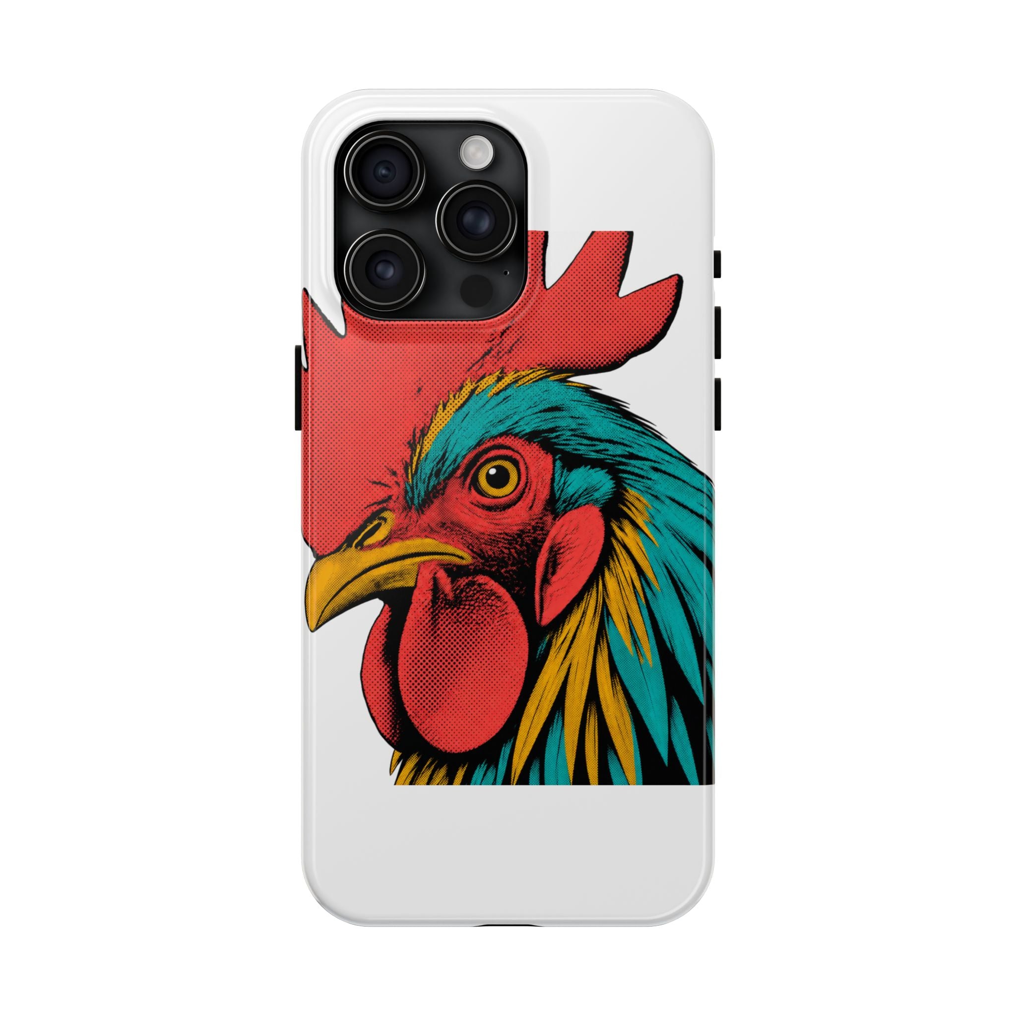 Pop Art Rooster Tough Phone Case