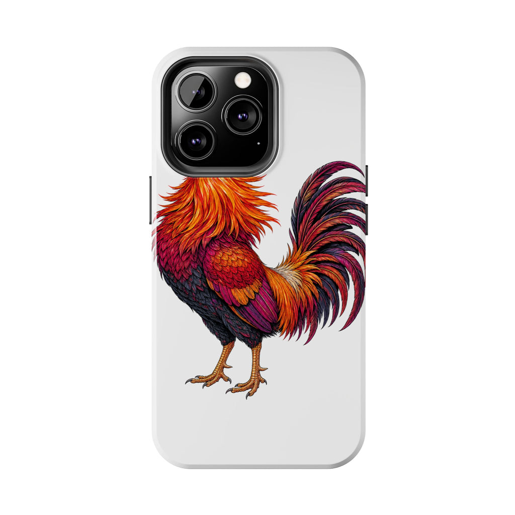 Sunrise Rooster Tough Phone Case