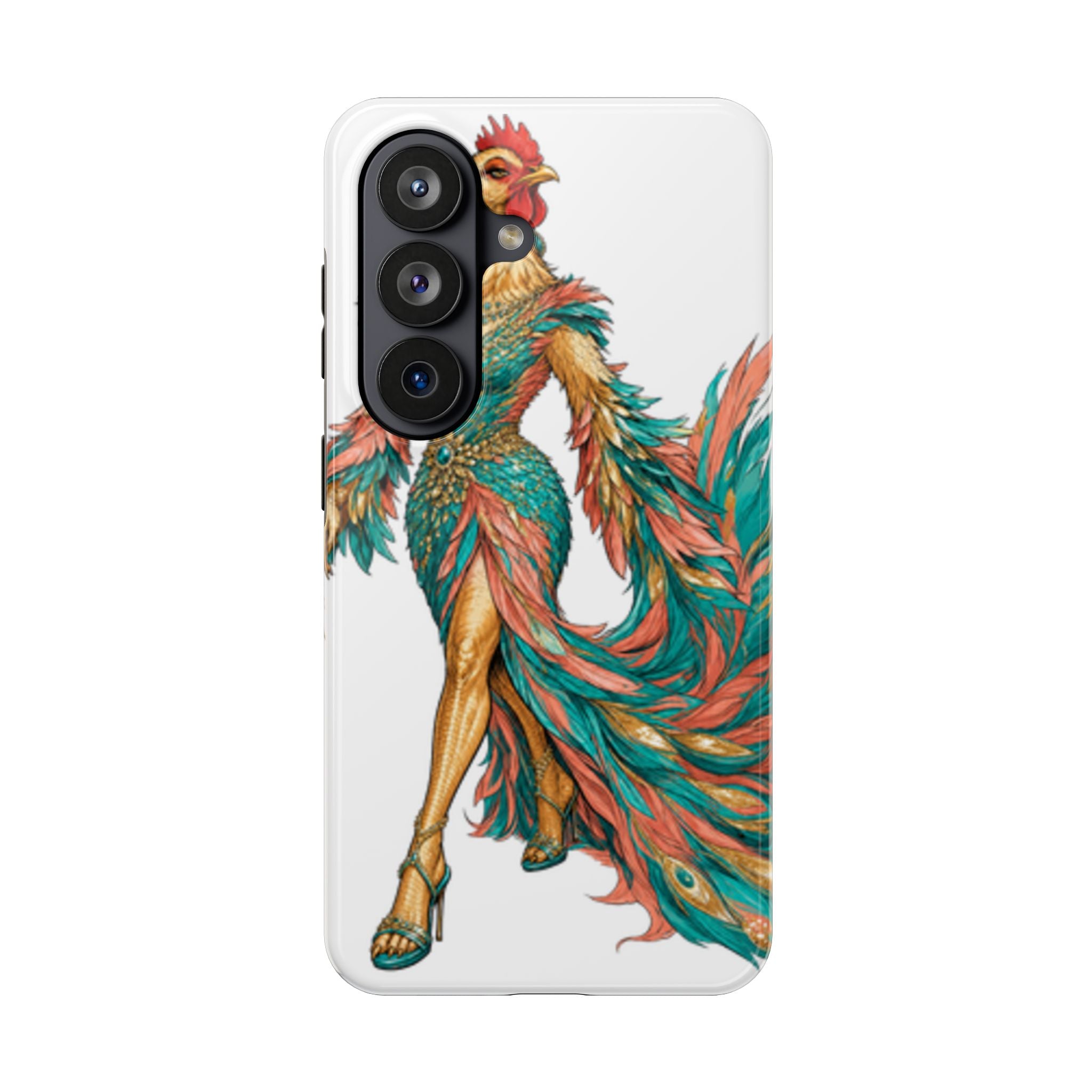 Runway Diva Hen Tough Phone Case
