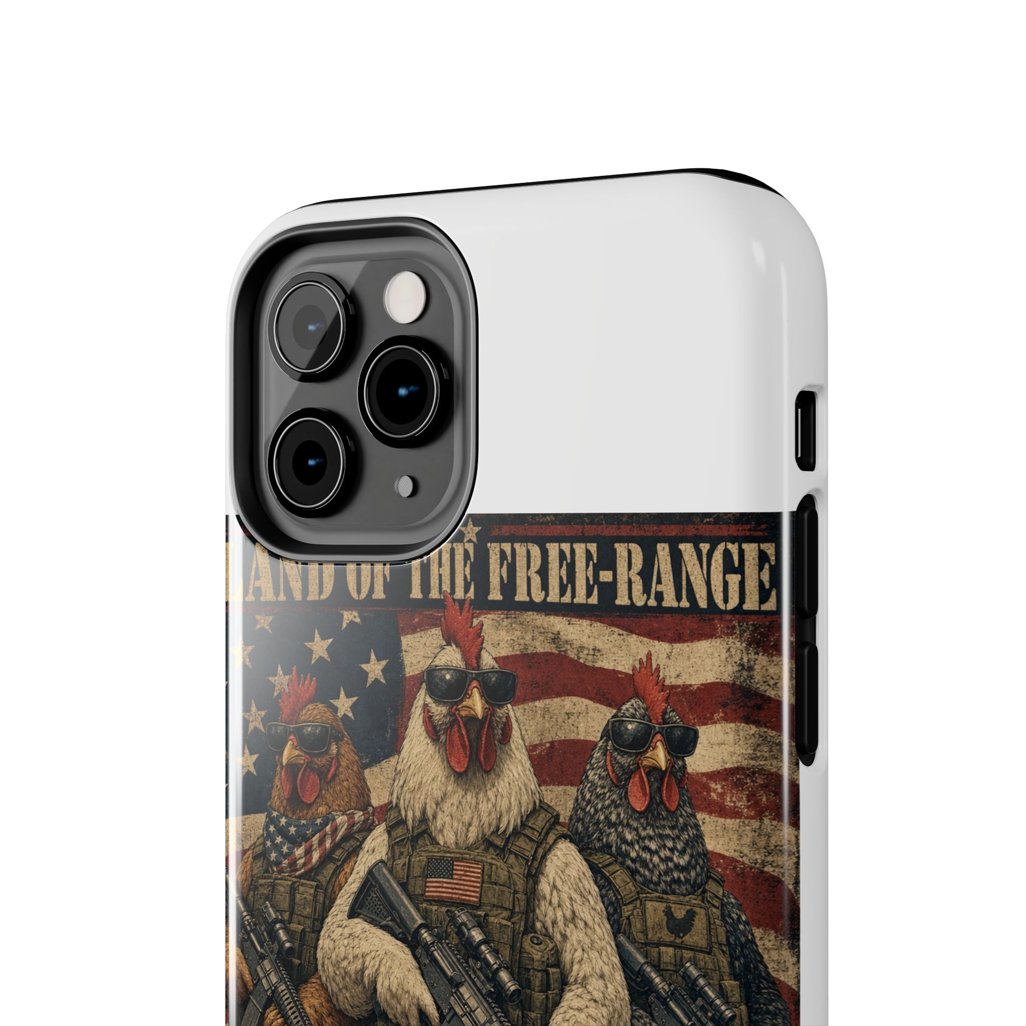 Land of the Free-Range Tough Phone Case