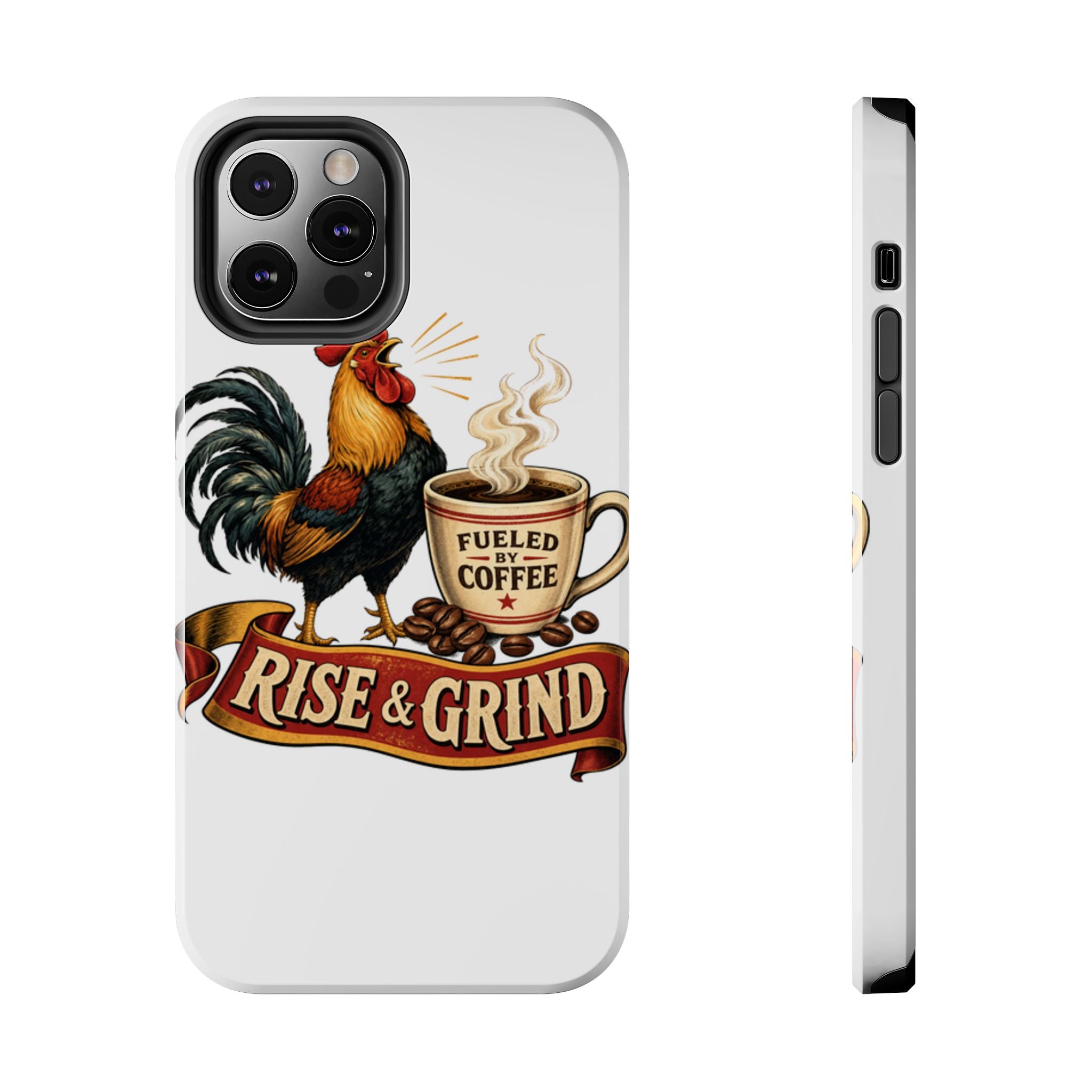 Rise & Grind Tough Phone Case