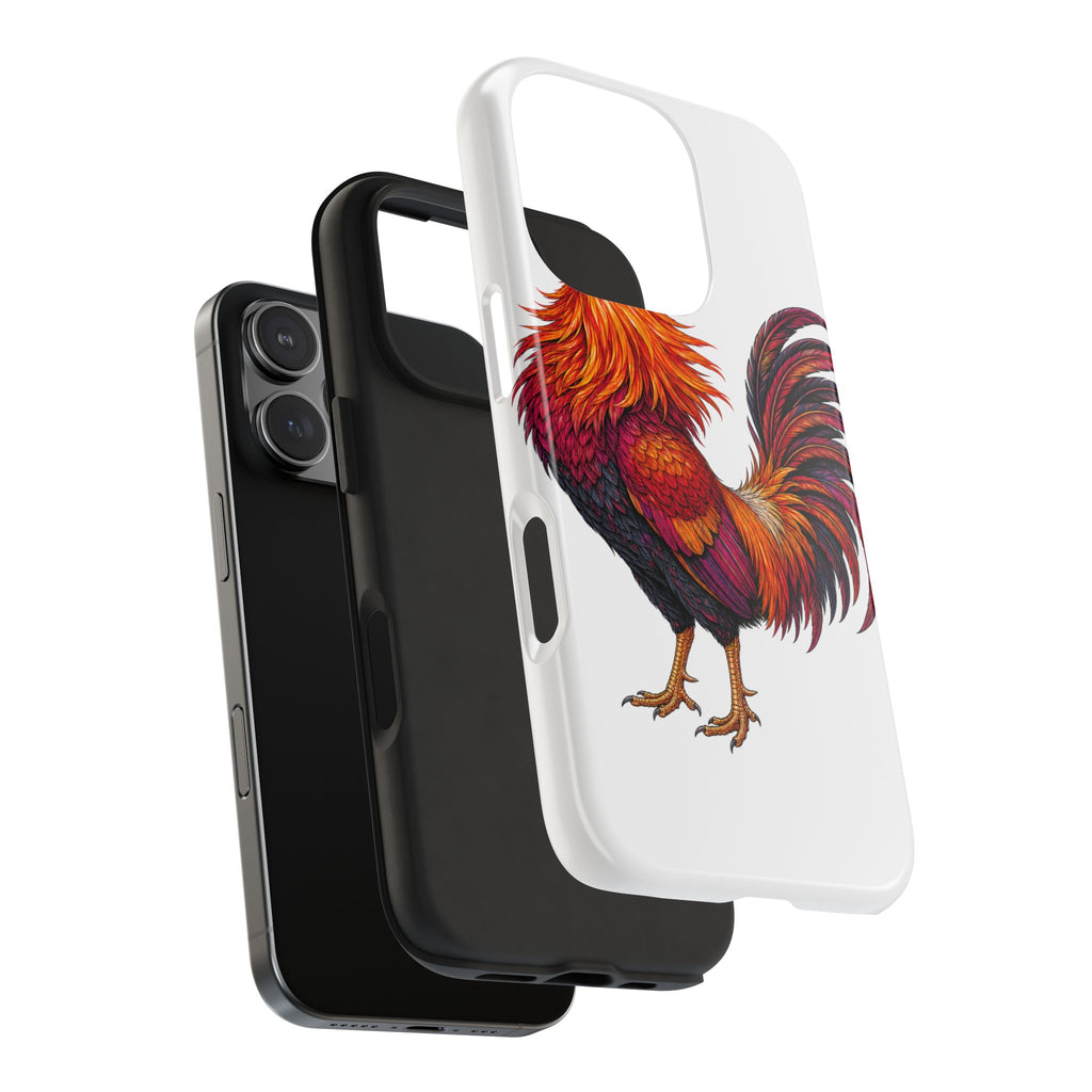 Sunrise Rooster Tough Phone Case