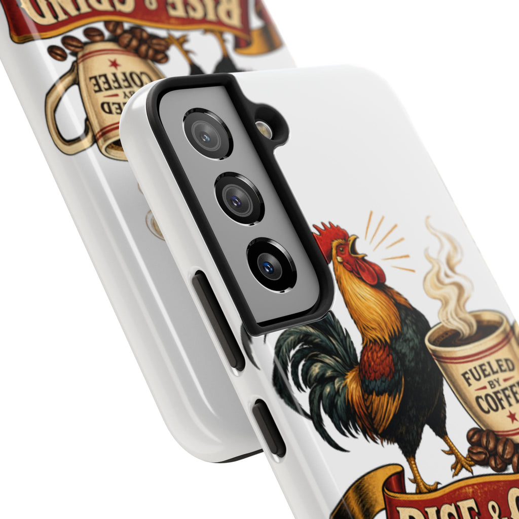 Rise & Grind Tough Phone Case