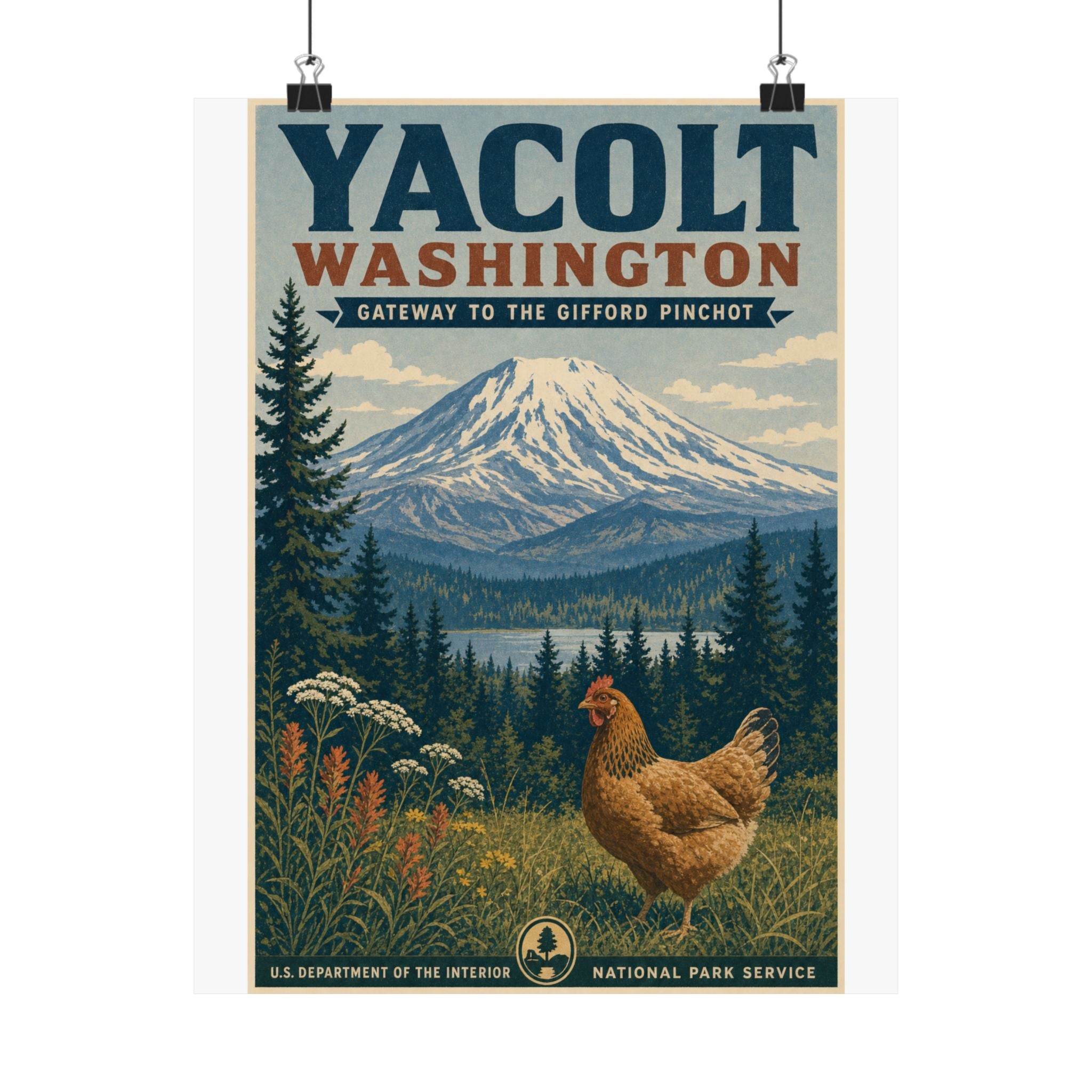 Yacolt Washington Poster