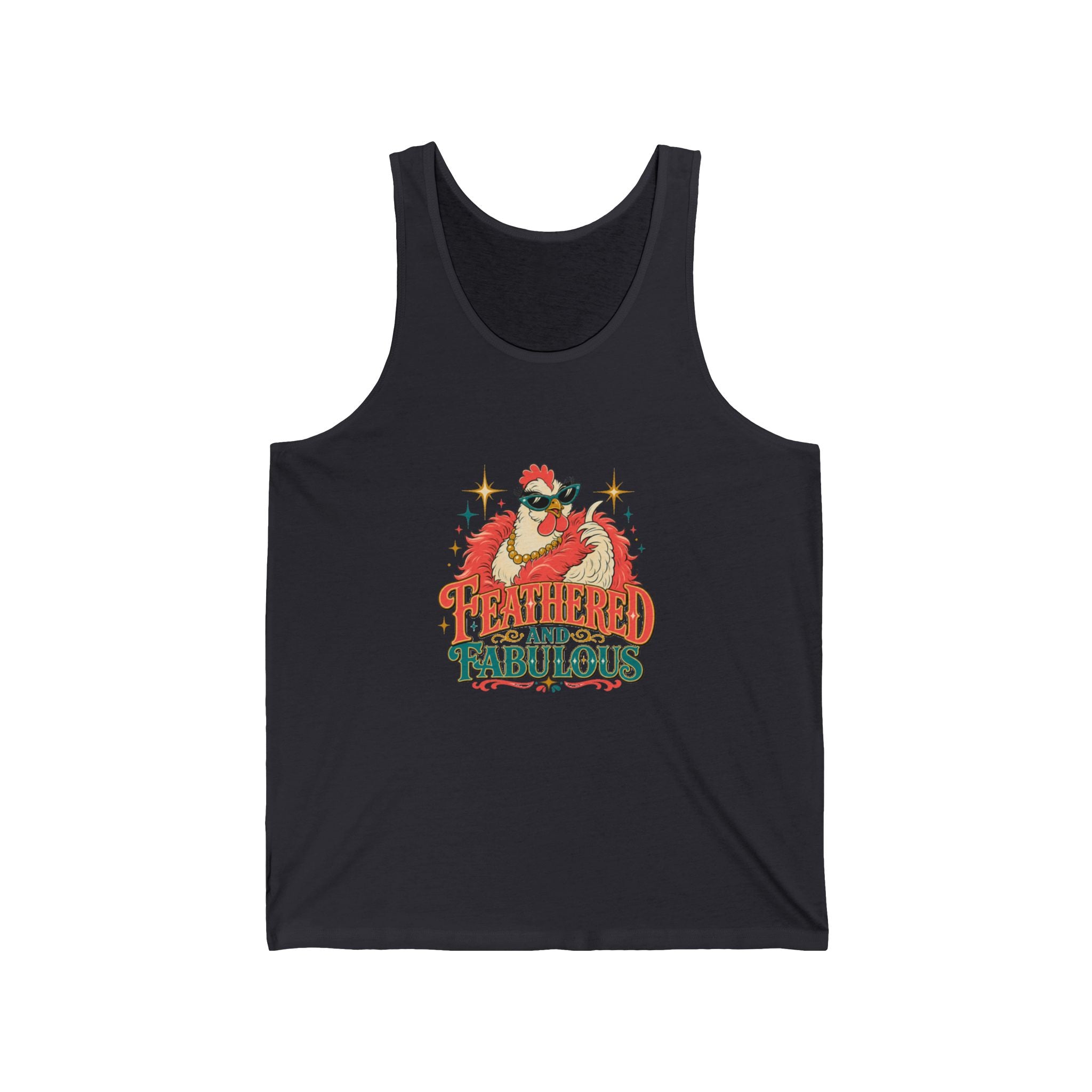 Feathered & Fabulous Tank Top