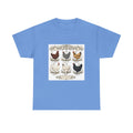 Know Your Chickens Breed Chart Tee