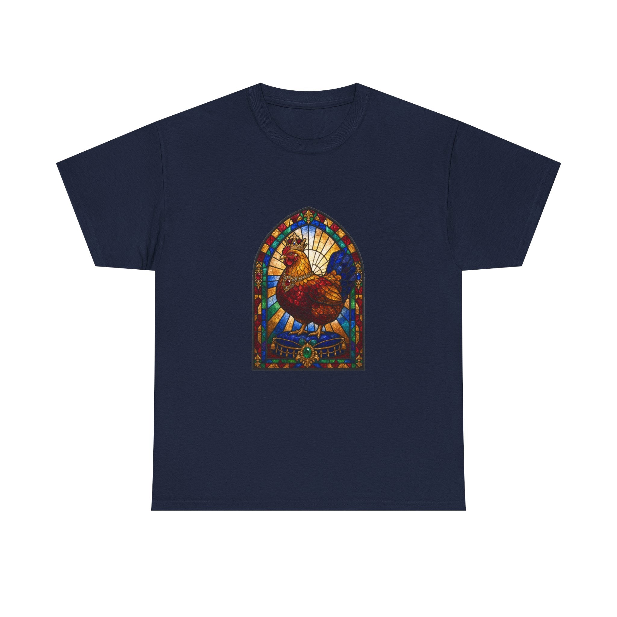 Stained Glass Hen Tee